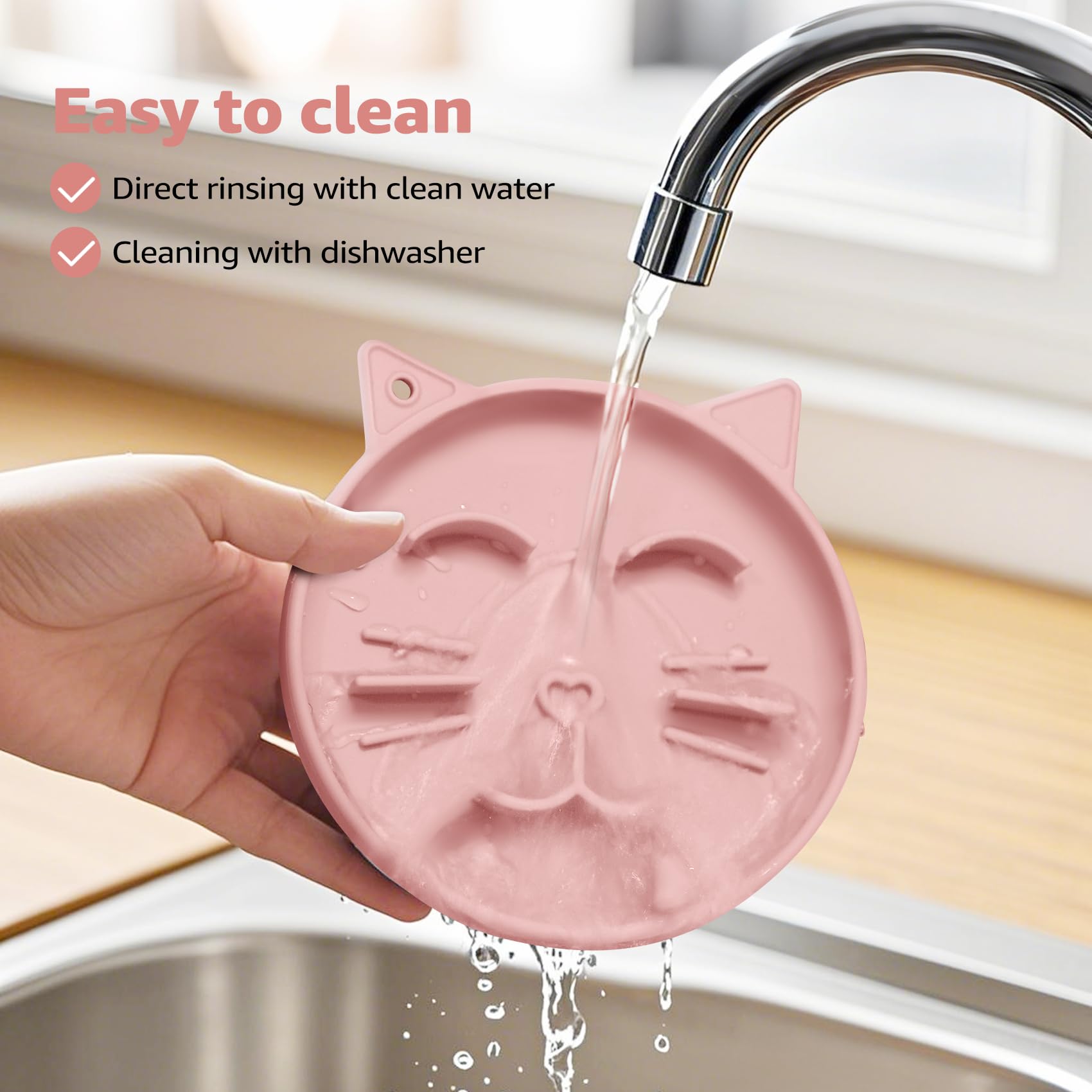 Coomazy Silicone Slow Feeder Dog Cat Bowls