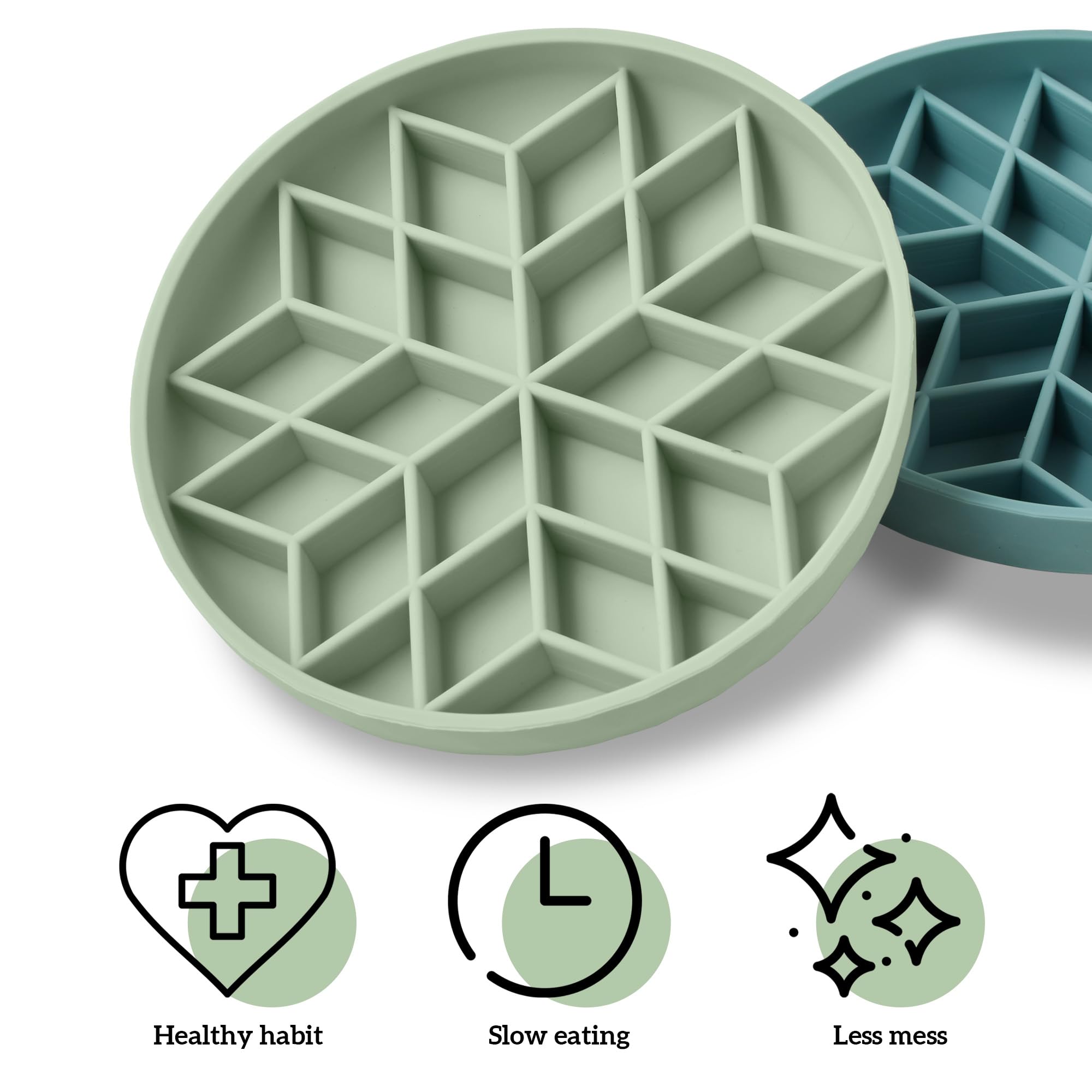 Silicone Puppy Cat Food Bowl with Anti-Slip Suction Cup