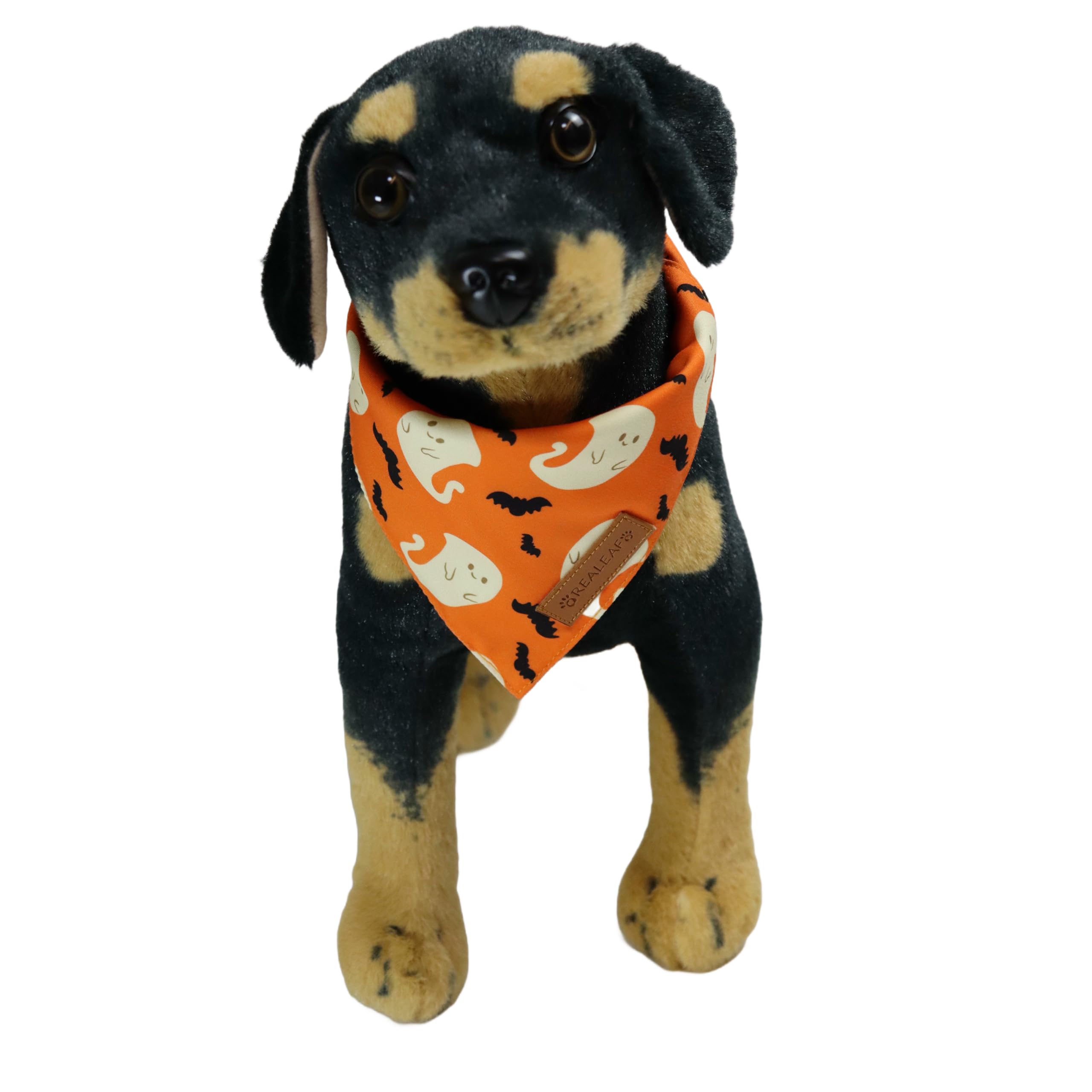 Realeaf Fall Halloween Dog Bandanas 2 Pack
