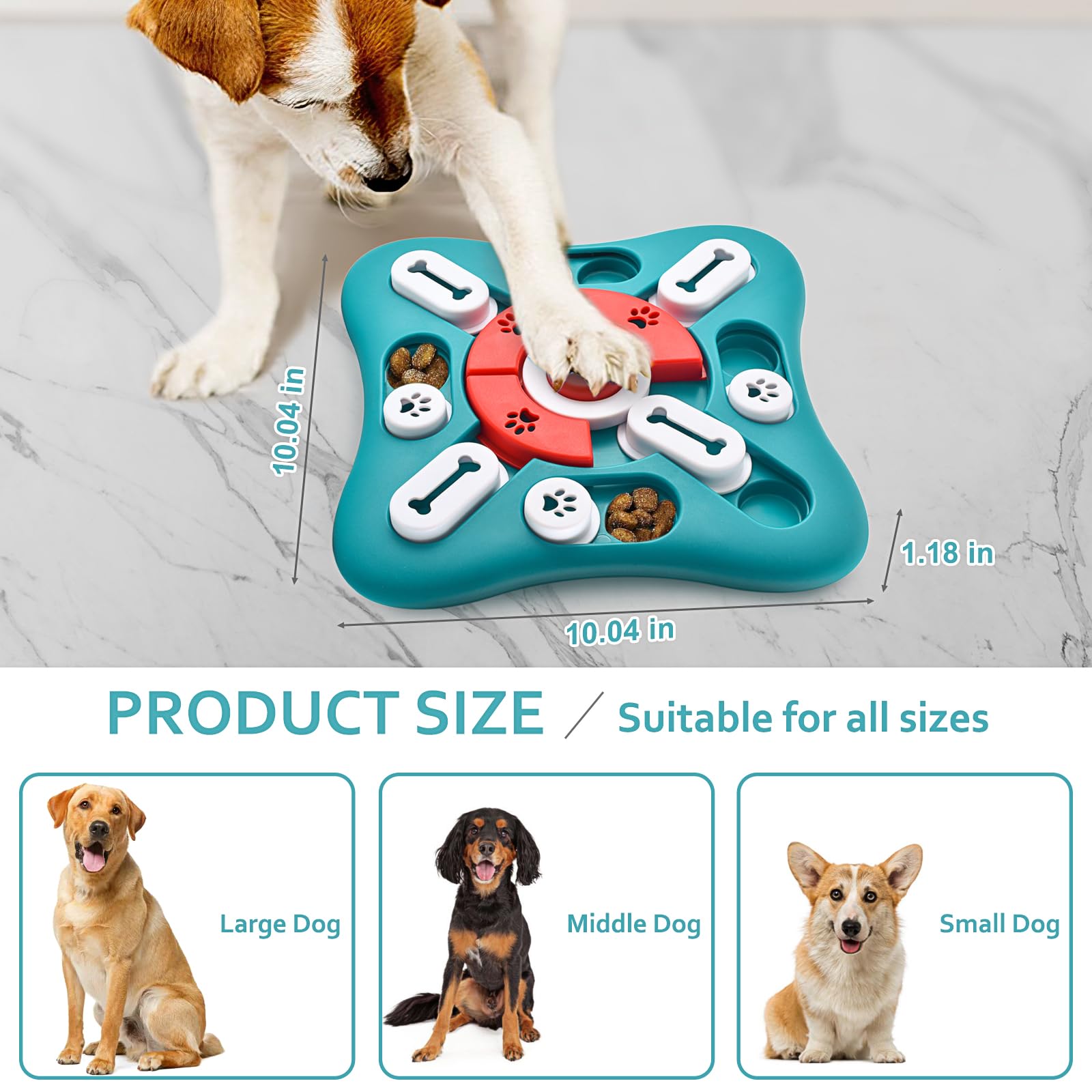 Dog Puzzle Toys - Interactive, Mentally Stimulating Toys for IQ Training