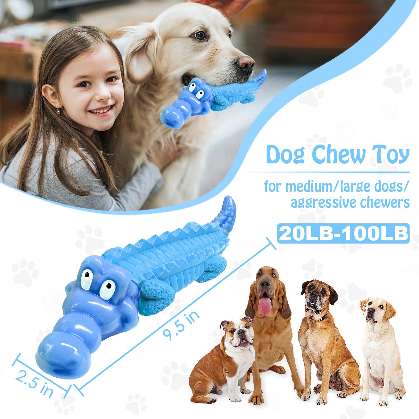 Dog Toys for Aggresive Chewers - Tough