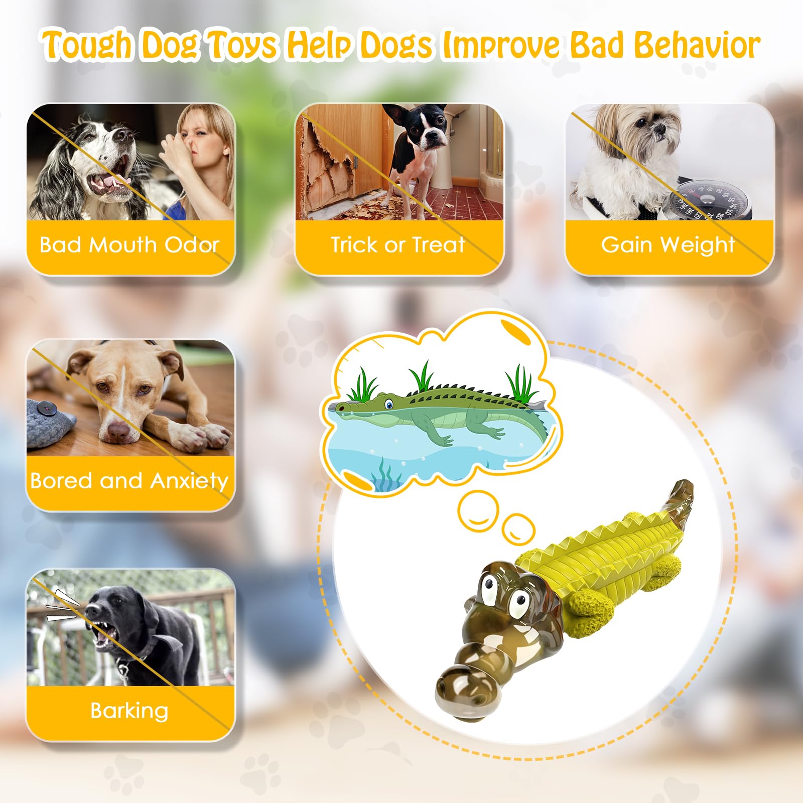 Dog Toys for Aggresive Chewers - Tough