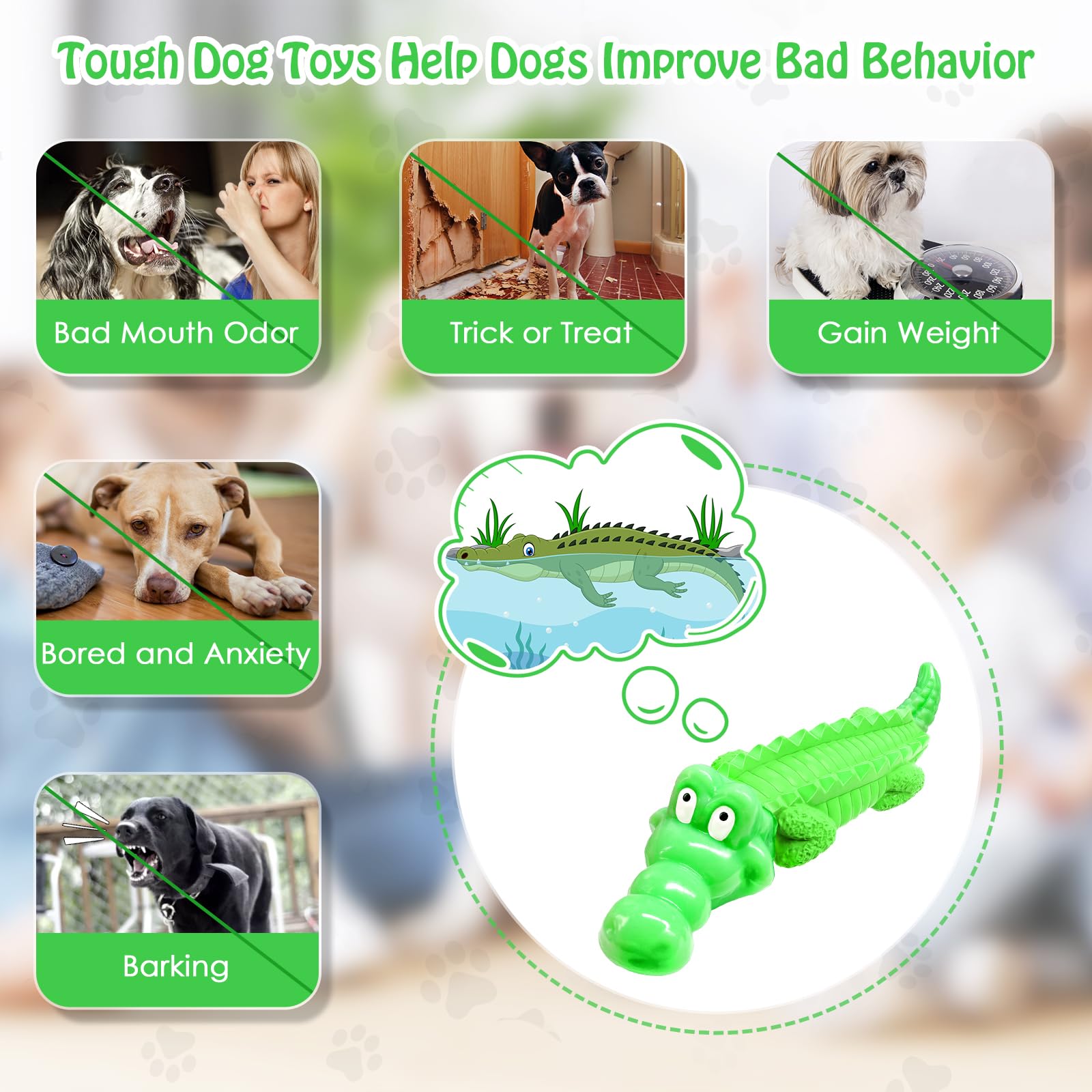 Dog Toys for Aggresive Chewers - Tough