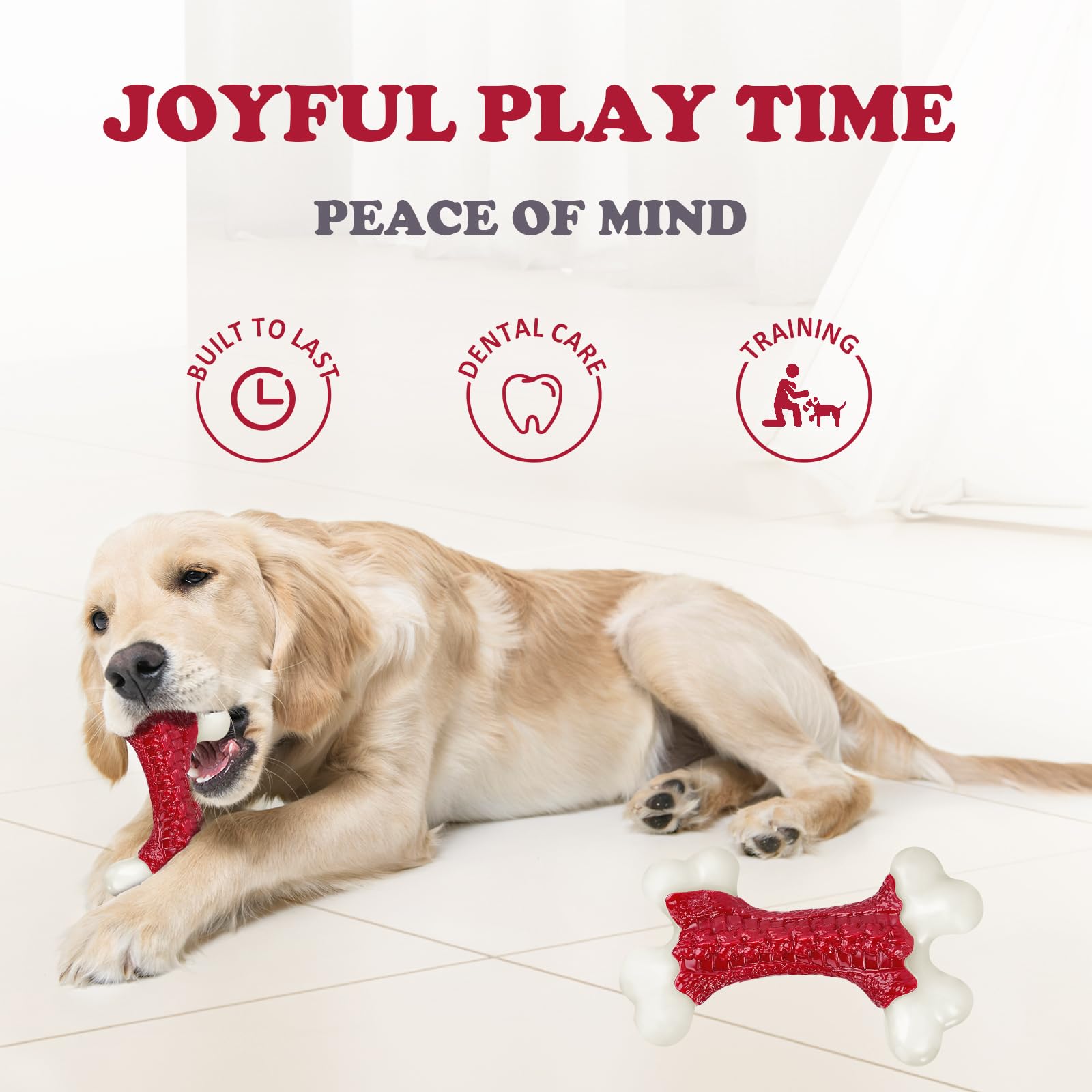 Kseroo Tough Dog Toys, Toys for Aggressive Chewers Large Breed