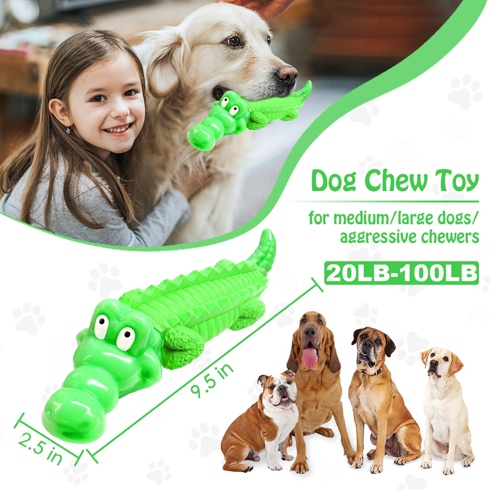 Dog Toys for Aggresive Chewers - Tough