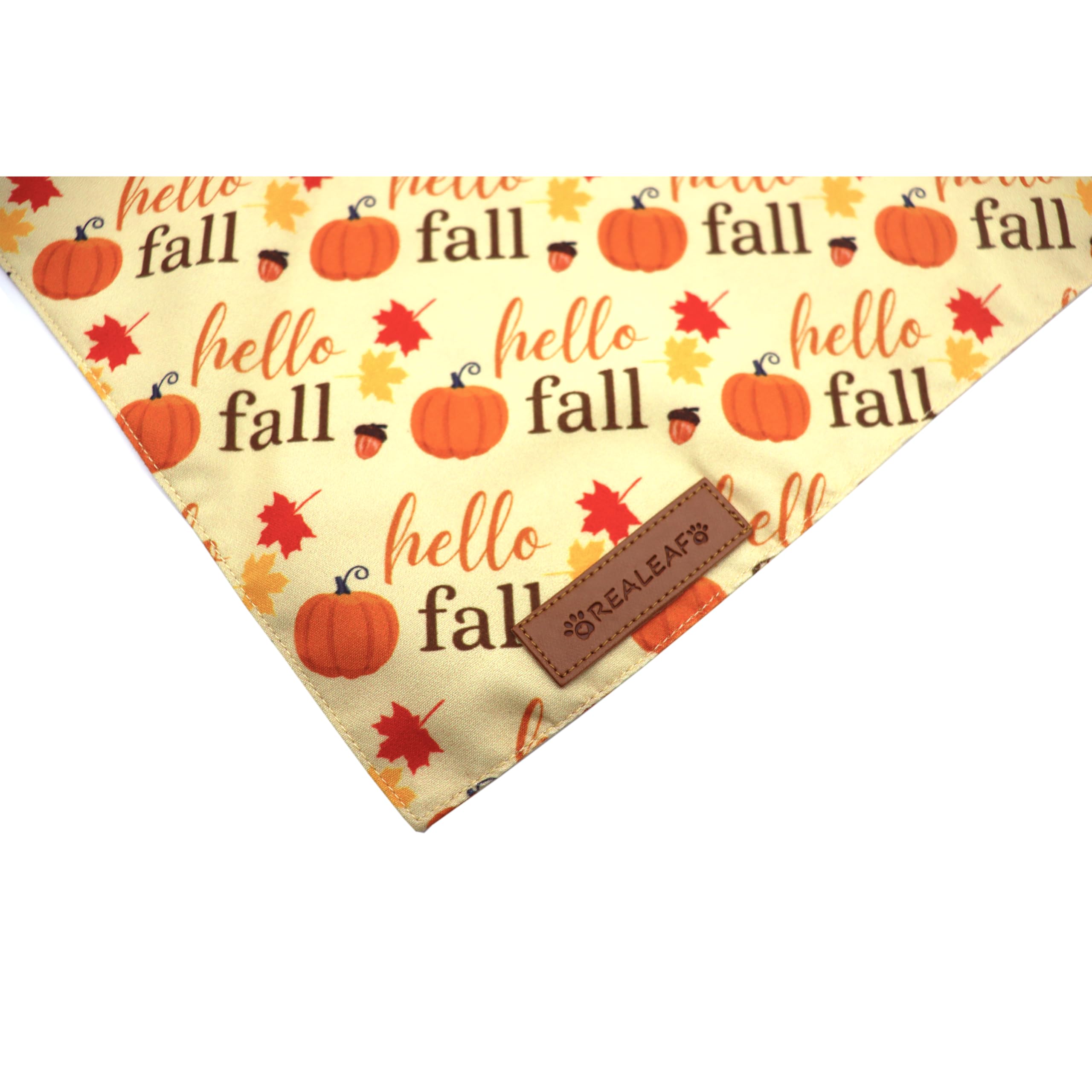Realeaf Halloween Dog Bandanas 2 Pack