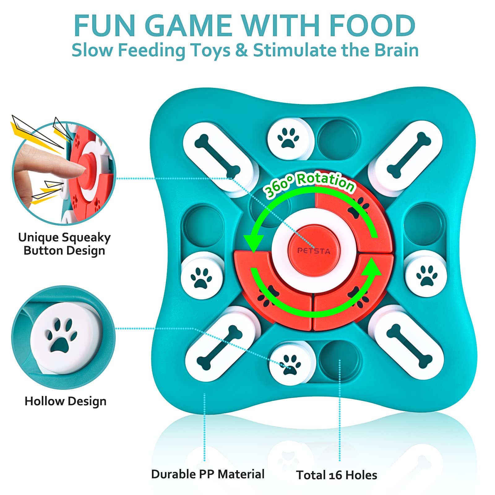 Dog Puzzle Toys - Interactive, Mentally Stimulating Toys for IQ Training