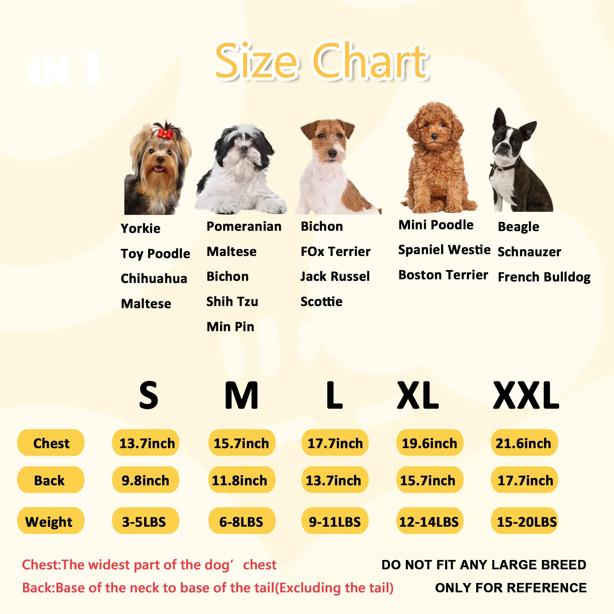 Halloween Pet Chicken Costume Outfits for Small Dog