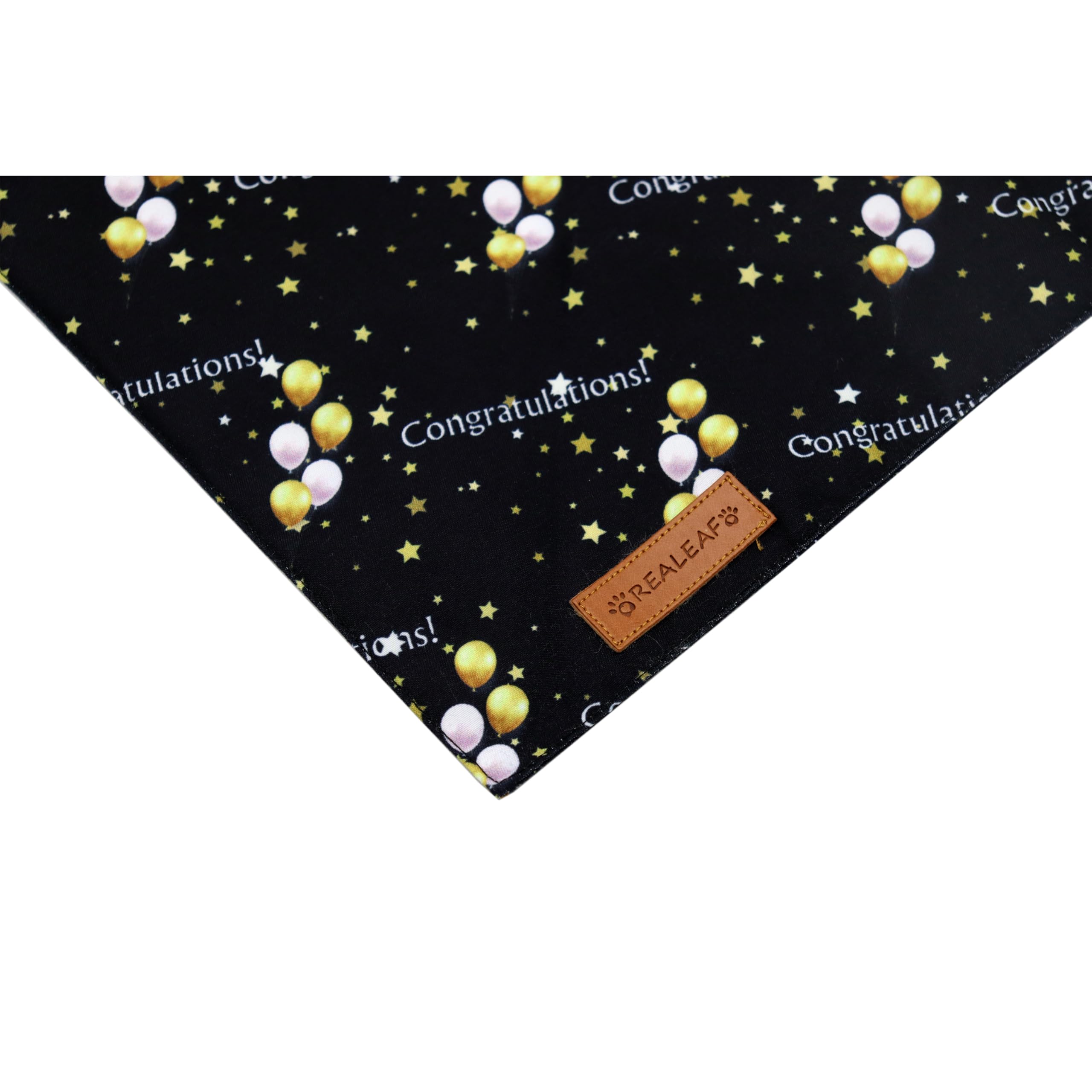 Realeaf Fall Halloween Dog Bandanas 2 Pack