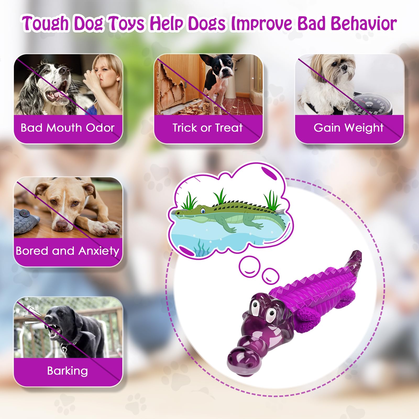 Dog Toys for Aggresive Chewers - Tough