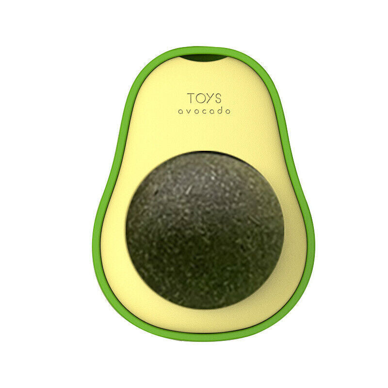 Cute Avocado Catnip Toys/ Cat Teeth Cleaning Toy/ Interactive (Options)