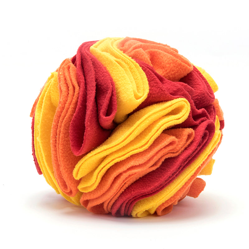 Snuffle Ball Interactive Dog Toys/ Brain Mental Stimulating Puzzle Toys for Dogs Enrichment/ Machine Washable (Color Options)