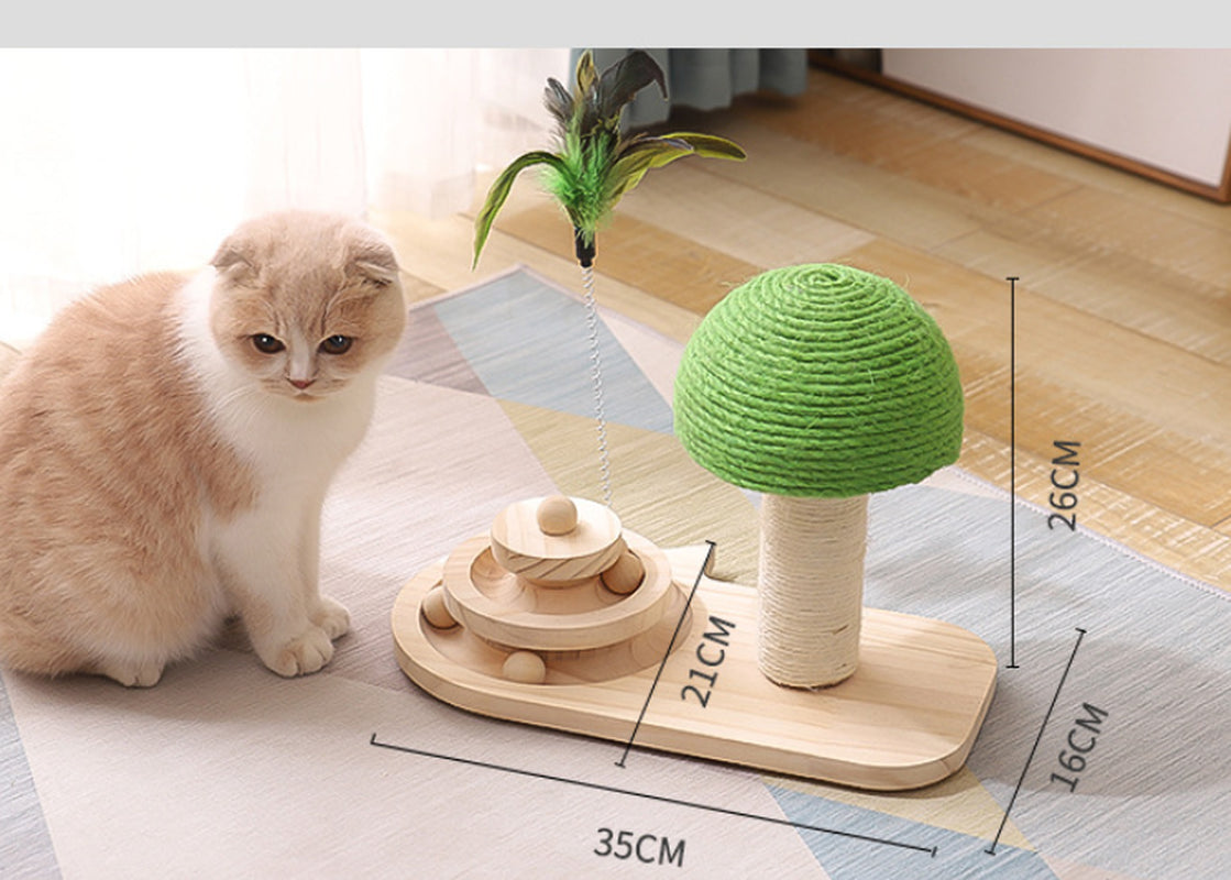 Cat Scratching Post/ Cat Tree with Accessories