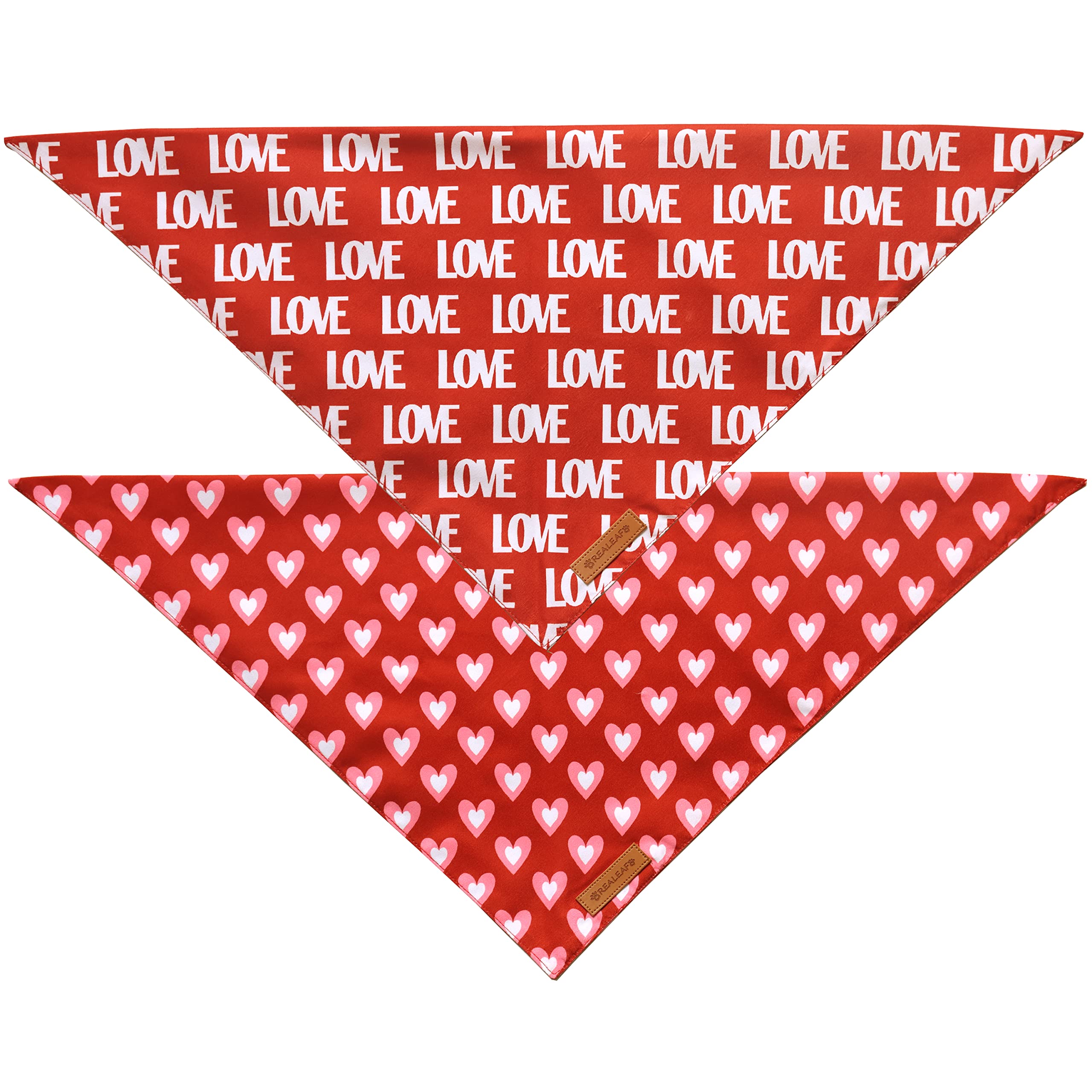 Realeaf Fall Halloween Dog Bandanas 2 Pack