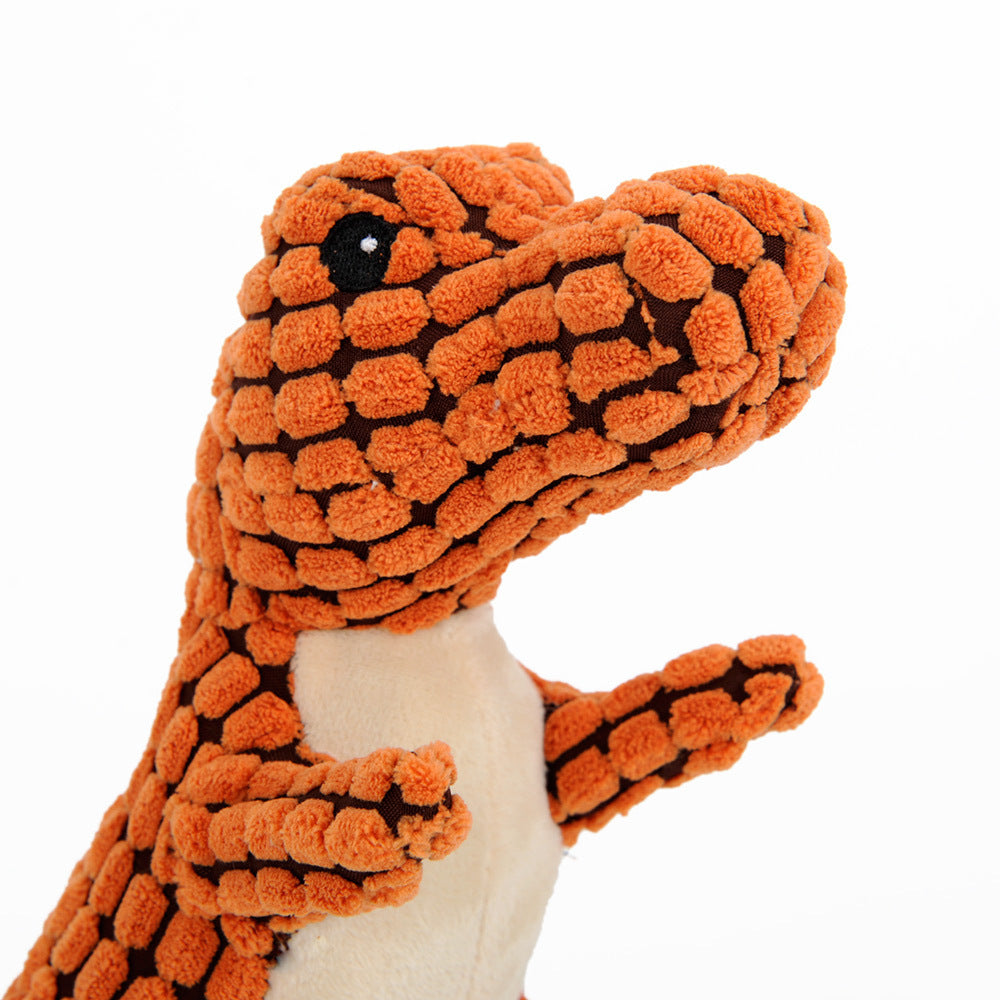 Cats & Dogs Pet Plush Dinosaur Toys Interactive Dog Chew Toys