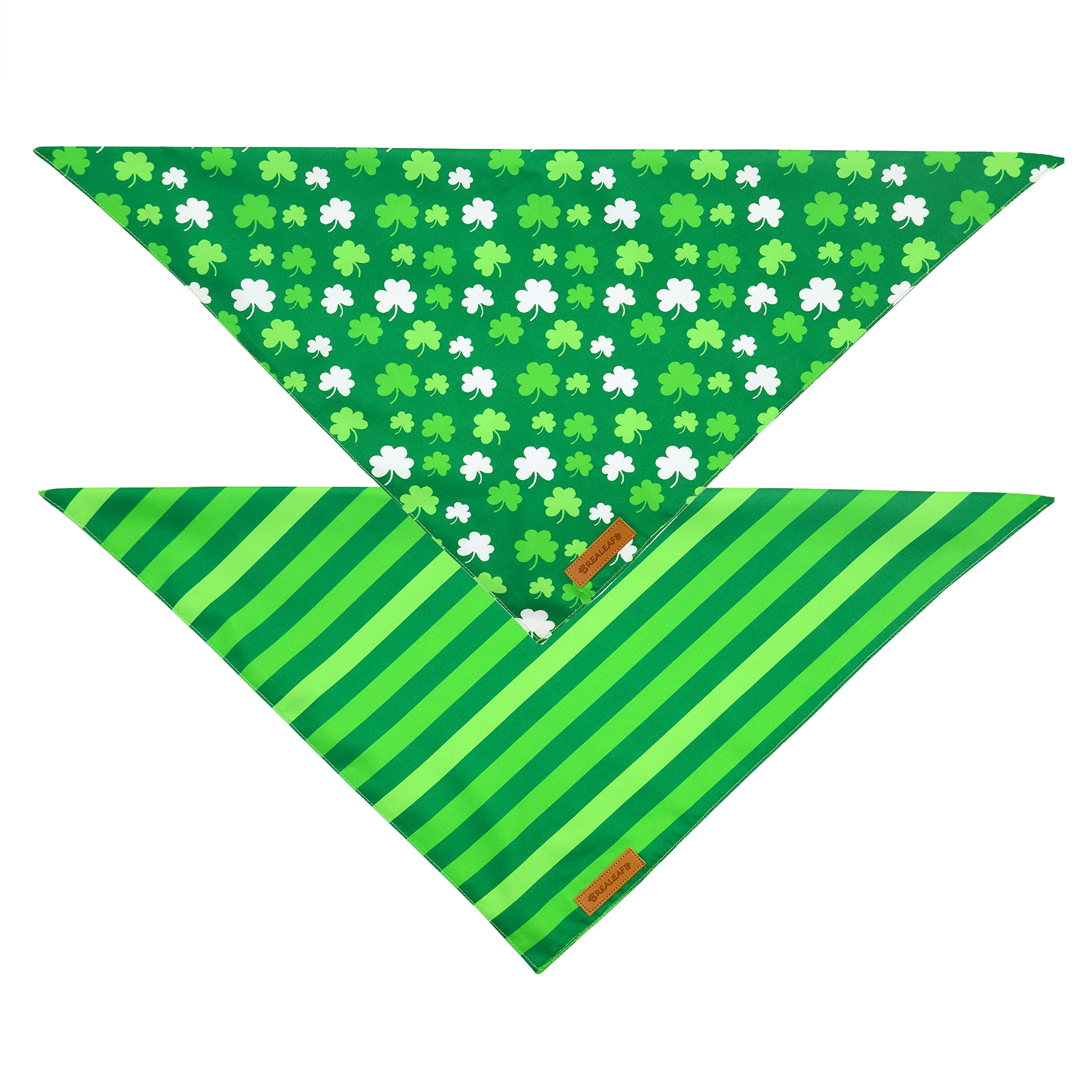 Realeaf Halloween Dog Bandanas 2 Pack