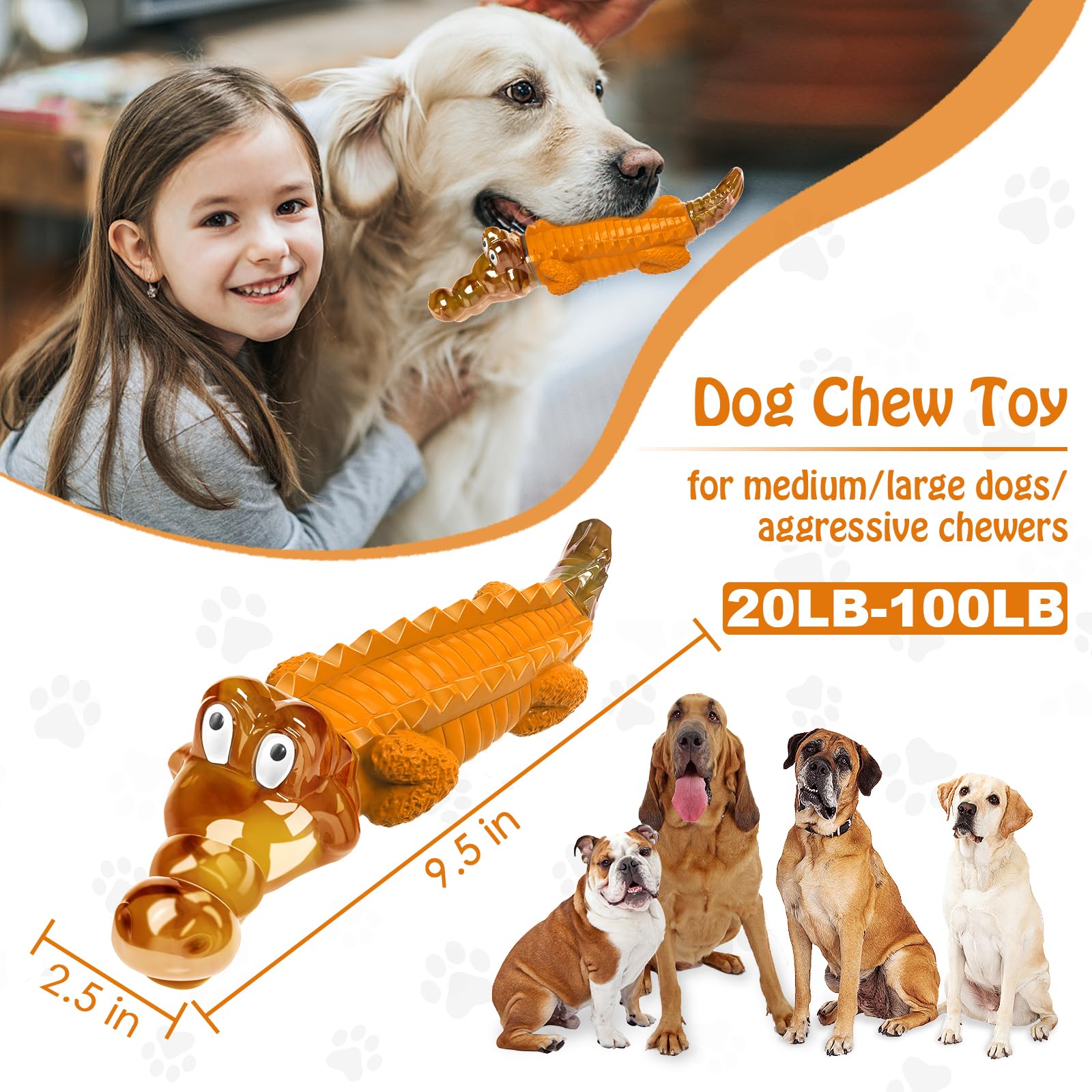 Dog Toys for Aggresive Chewers - Tough