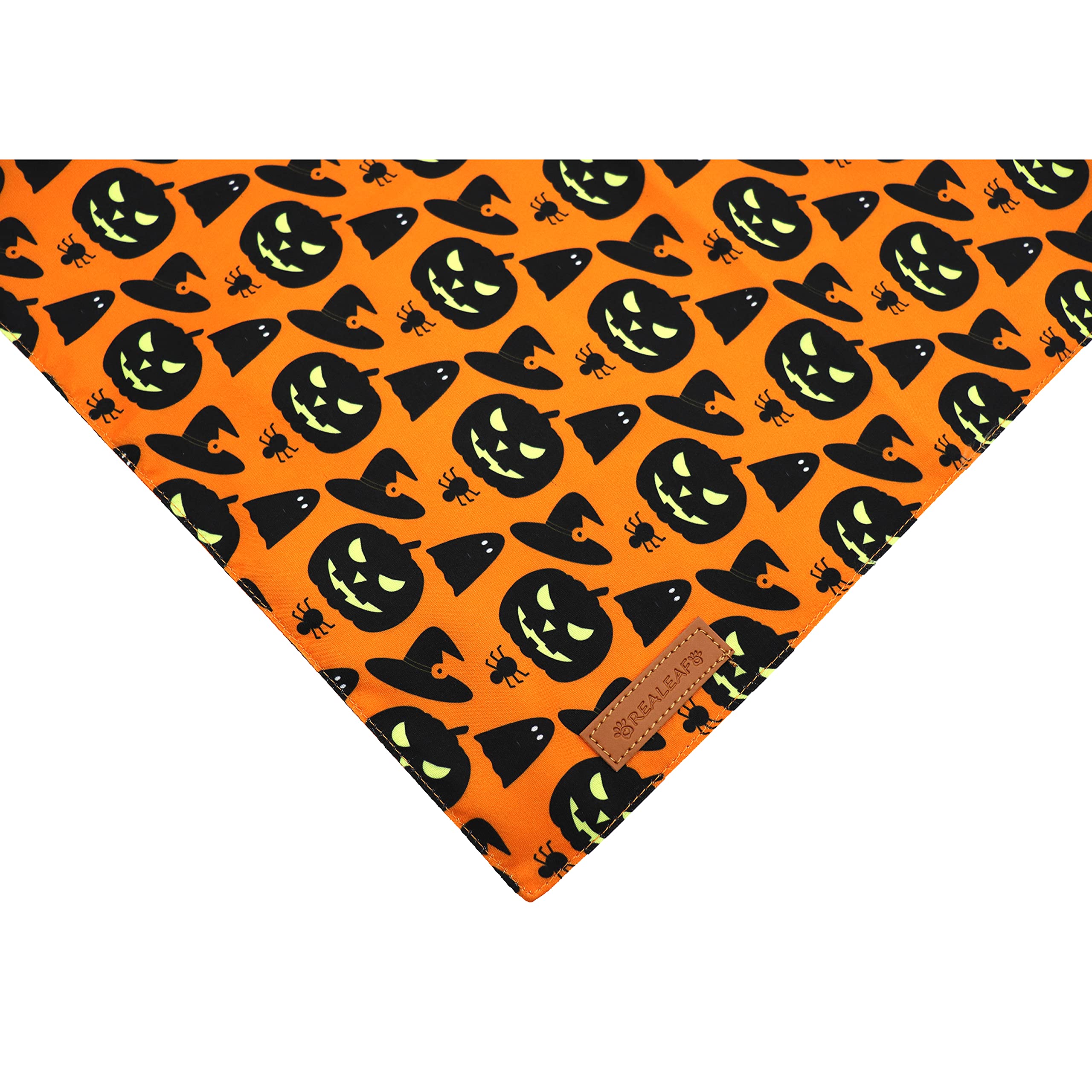 Realeaf Halloween Dog Bandanas 2 Pack