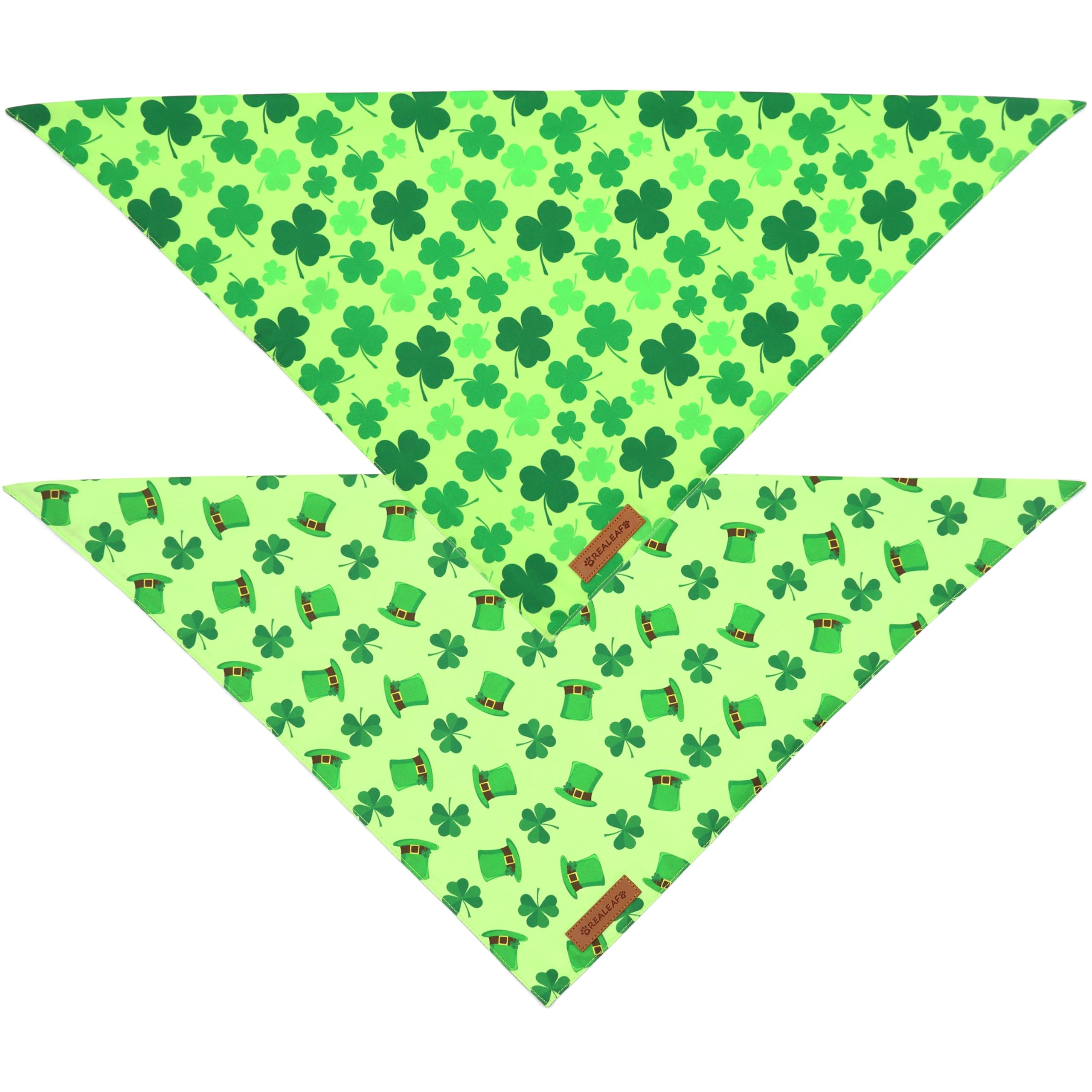 Realeaf Fall Halloween Dog Bandanas 2 Pack
