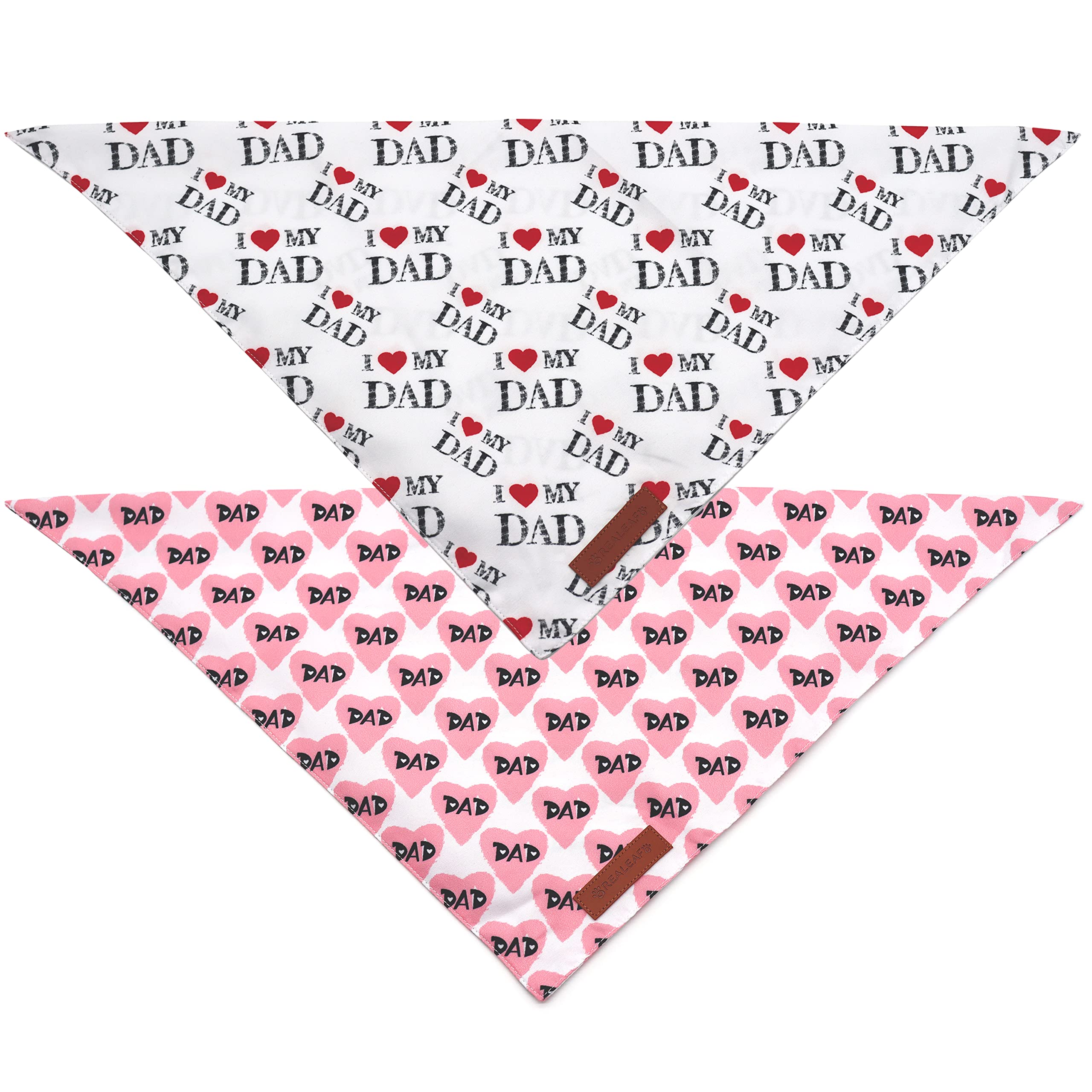 Realeaf Fall Halloween Dog Bandanas 2 Pack