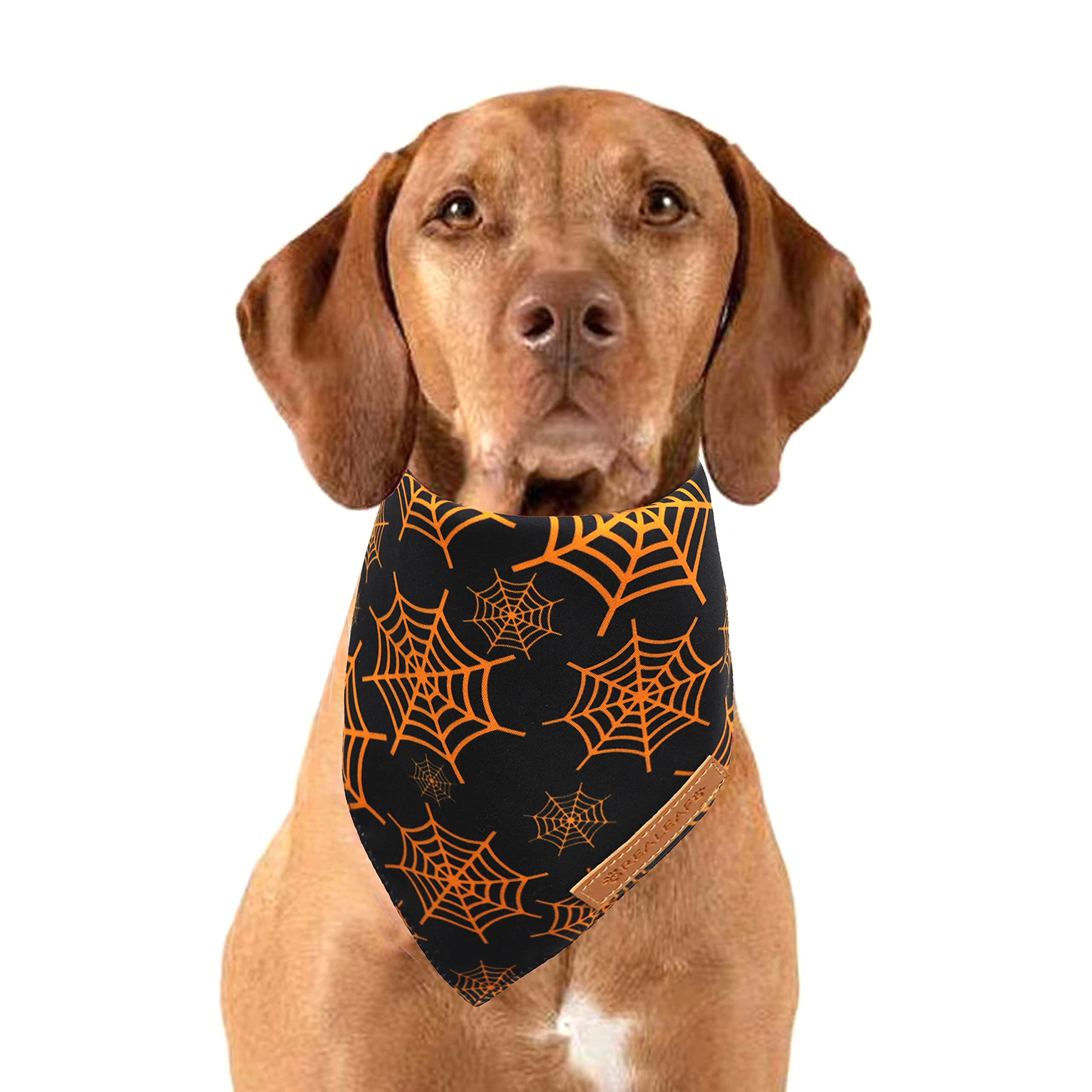 Realeaf Halloween Dog Bandanas 2 Pack