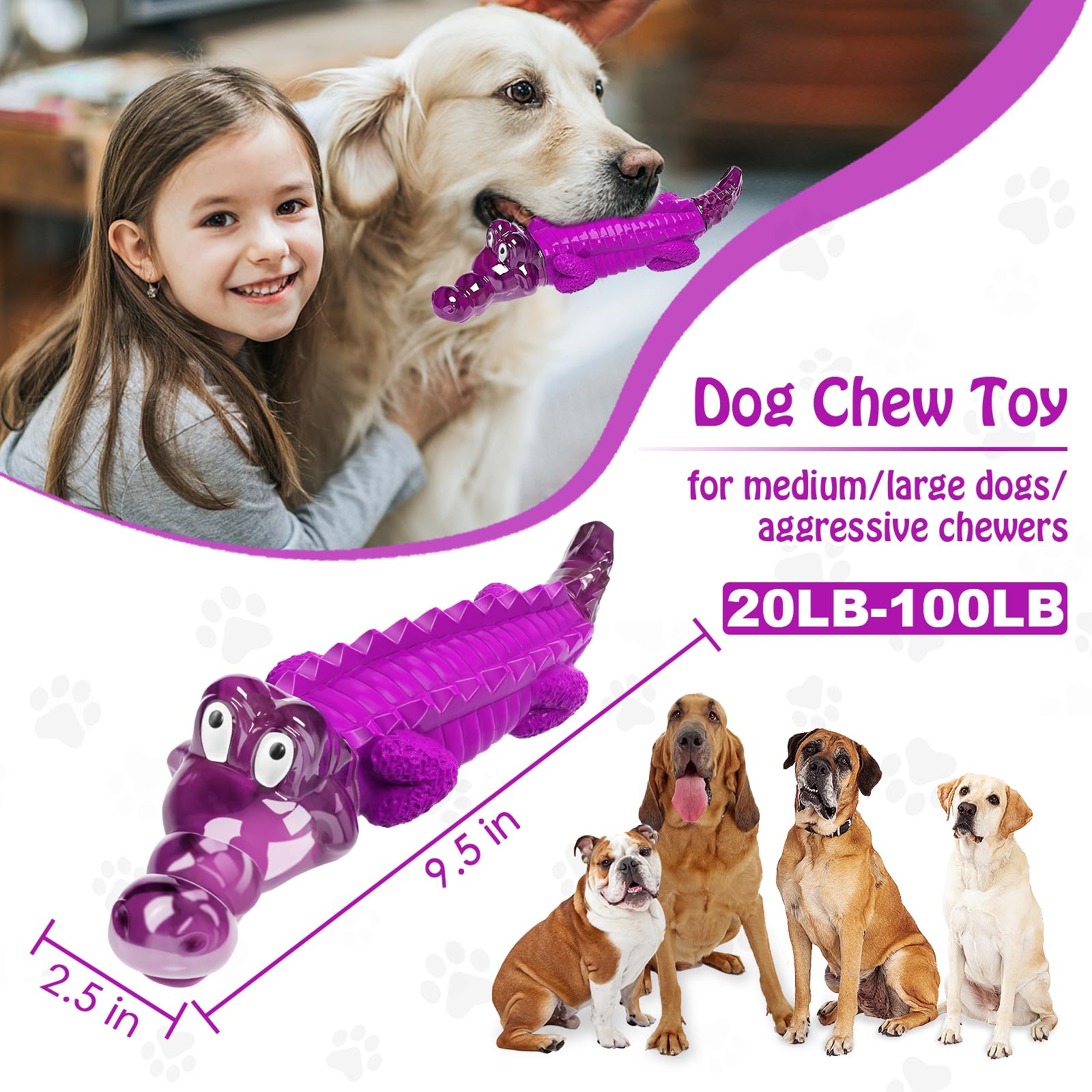Dog Toys for Aggresive Chewers - Tough