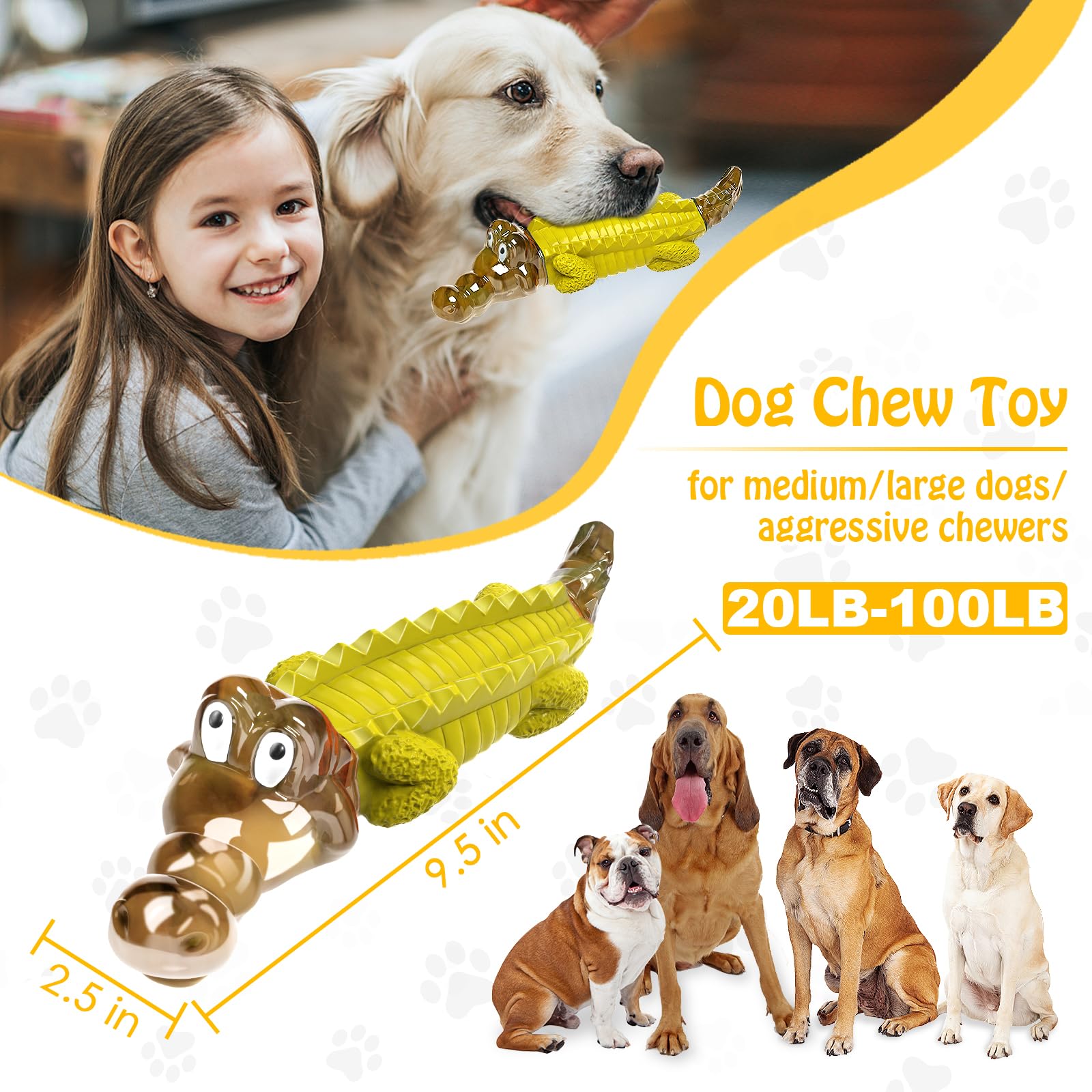Dog Toys for Aggresive Chewers - Tough
