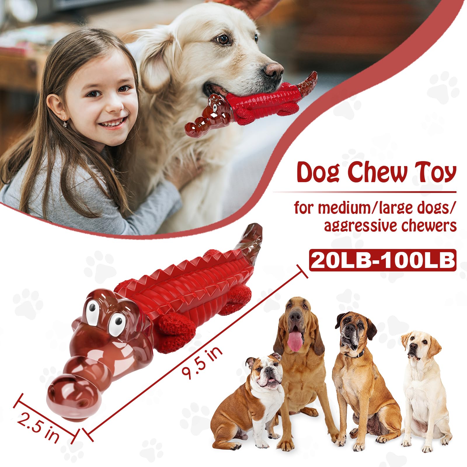 Dog Toys for Aggresive Chewers - Tough
