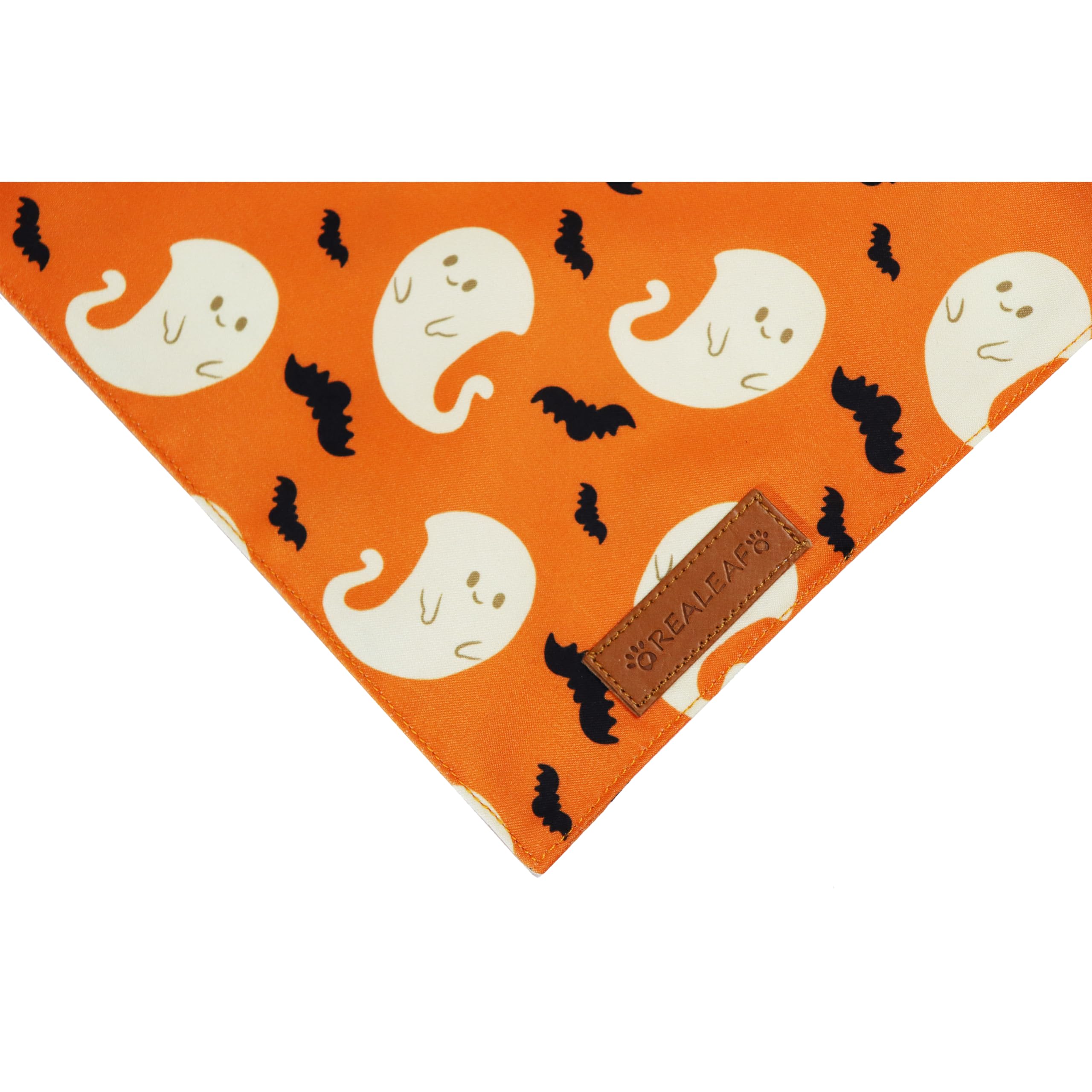 Realeaf Fall Halloween Dog Bandanas 2 Pack