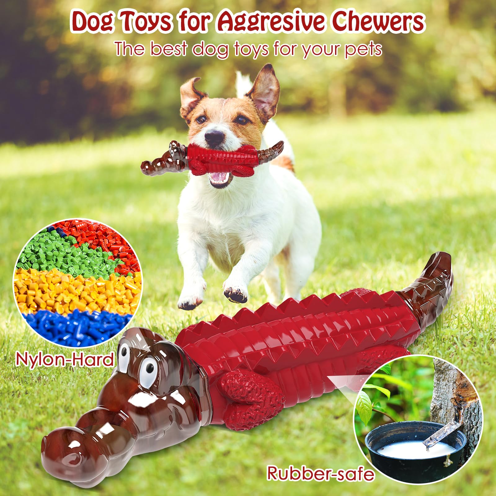 Dog Toys for Aggresive Chewers - Tough