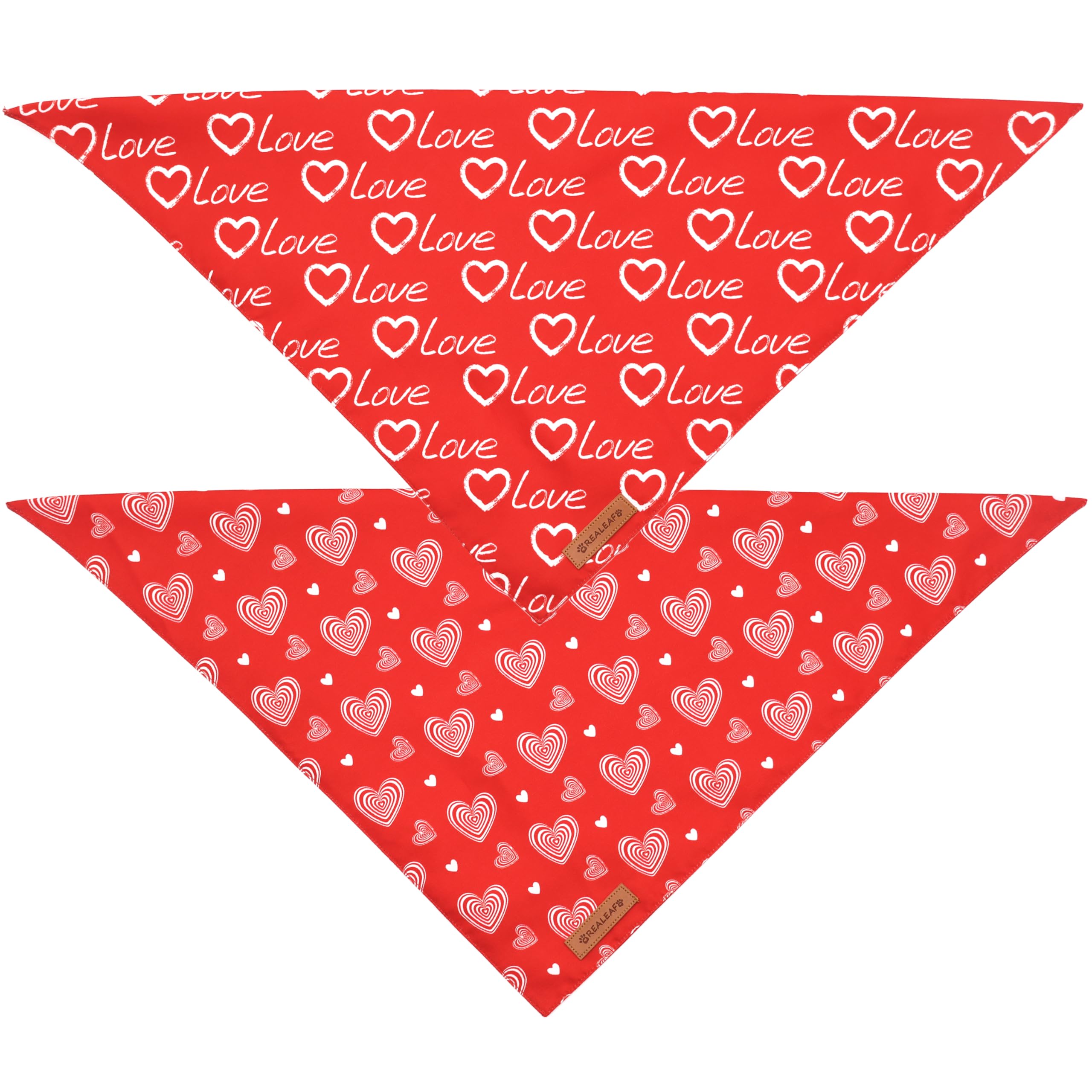 Realeaf Halloween Dog Bandanas 2 Pack
