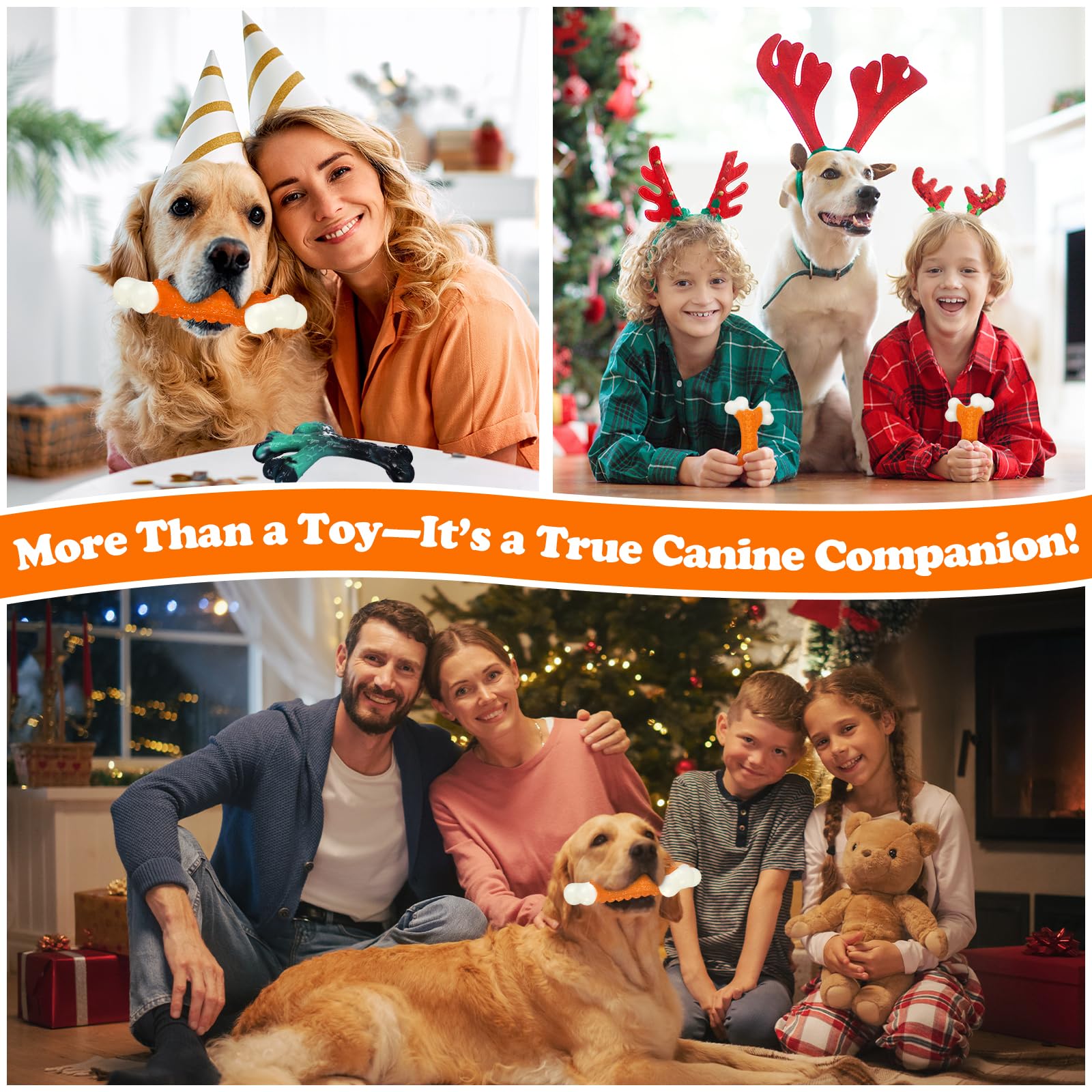 Kseroo Tough Dog Toys, Toys for Aggressive Chewers Large Breed