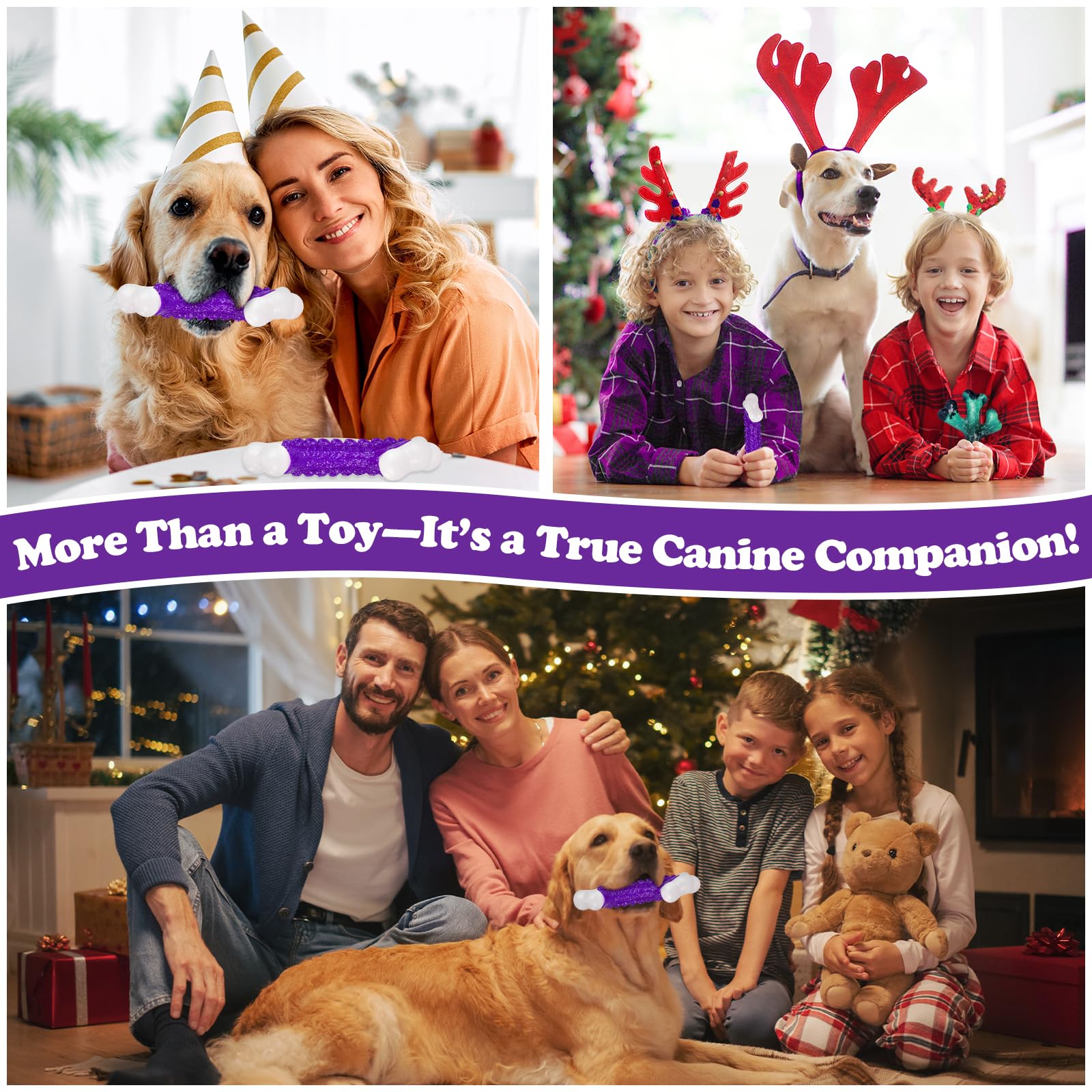 Kseroo Tough Dog Toys, Toys for Aggressive Chewers Large Breed