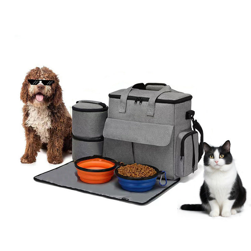 Large-Capacity Backpack for Pet Essentials