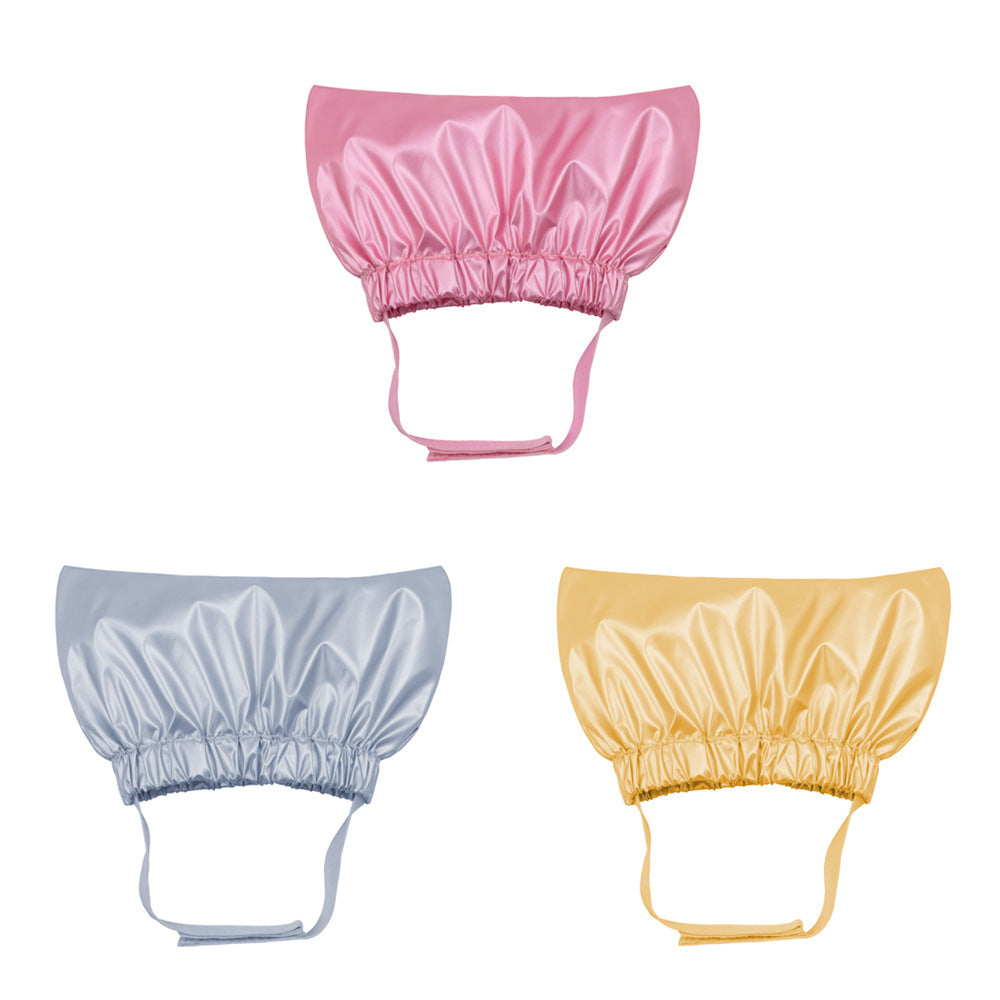 Adjustable Waterproof Ear-Proof Shower Cap for Cats and Dogs