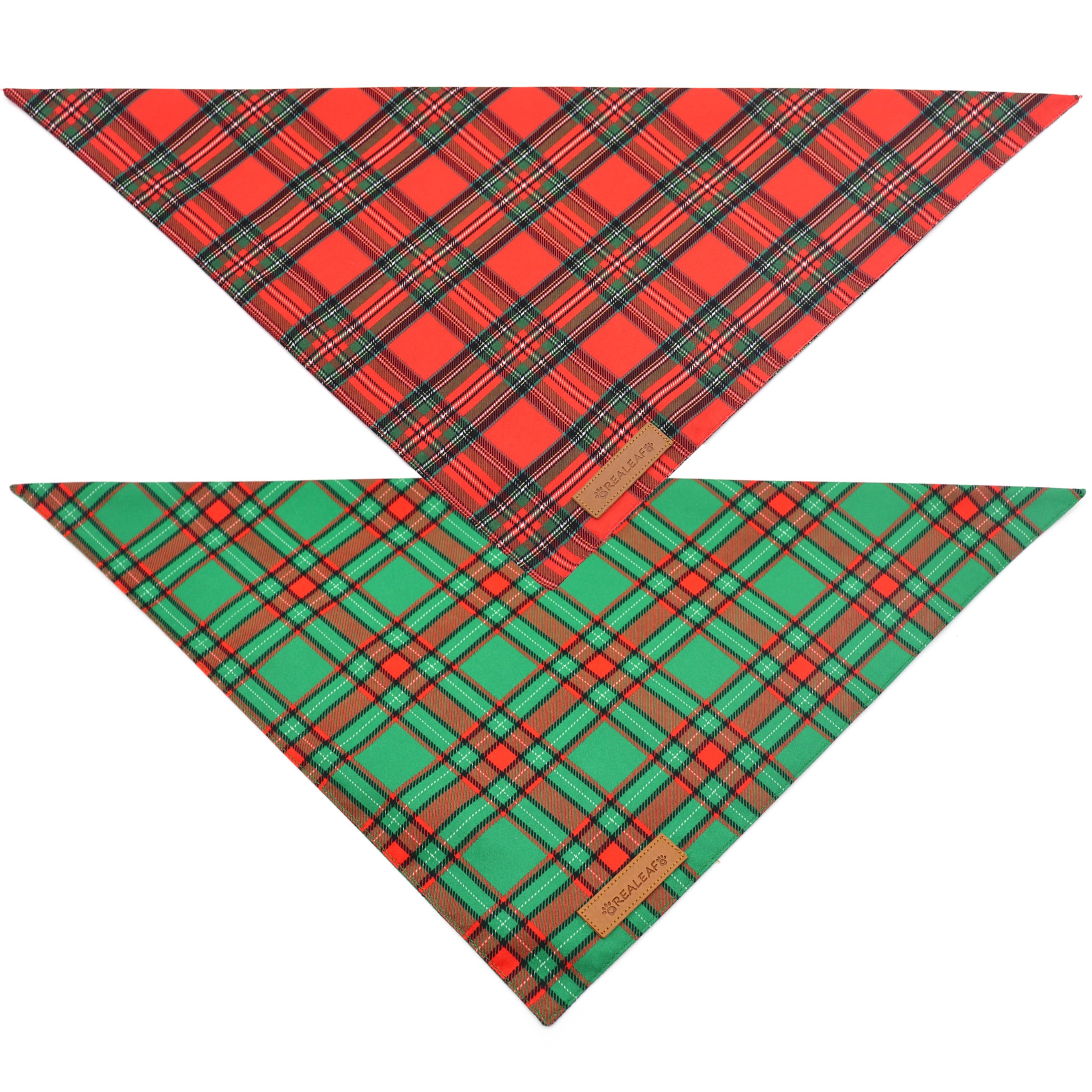 Realeaf Halloween Dog Bandanas 2 Pack