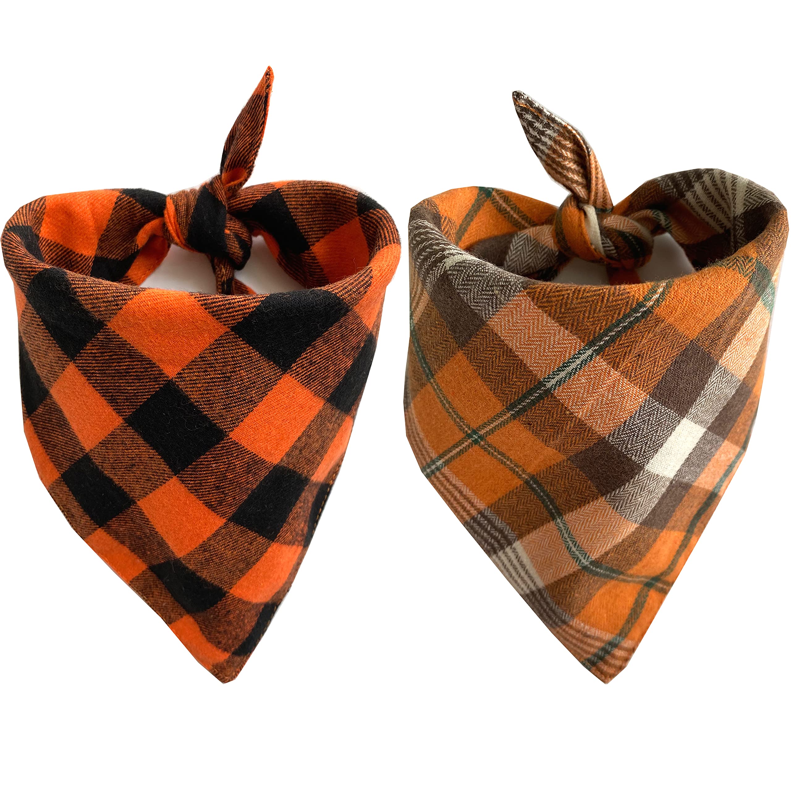 Realeaf Fall Halloween Dog Bandanas 2 Pack