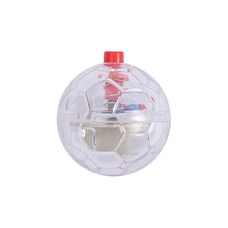 Glowing Transparent Plastic Ball Pet Interactive Toy