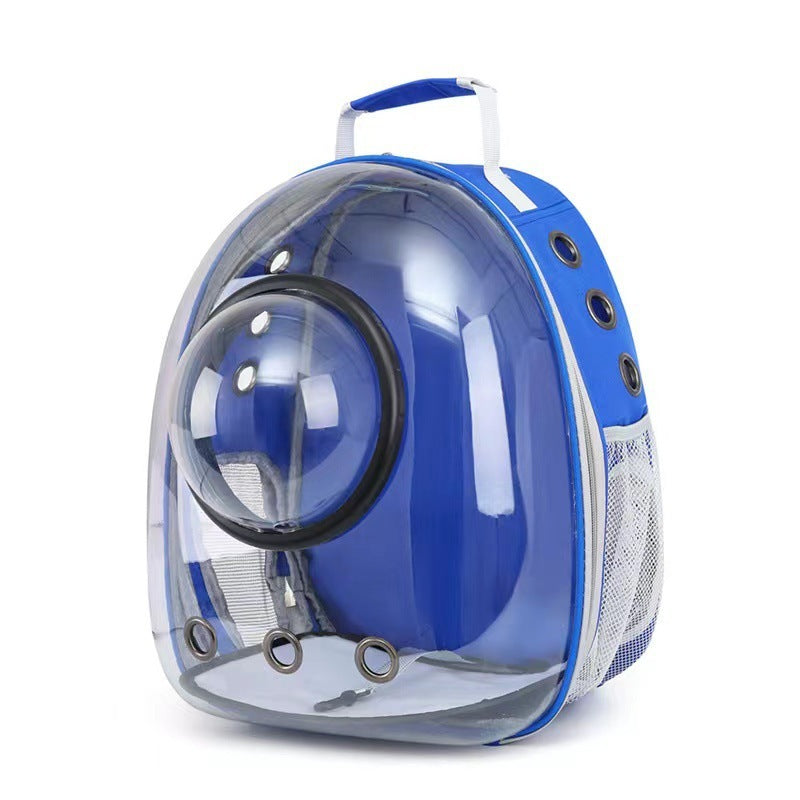 Transparent Breathable Pet Cat Backpack with Skylight