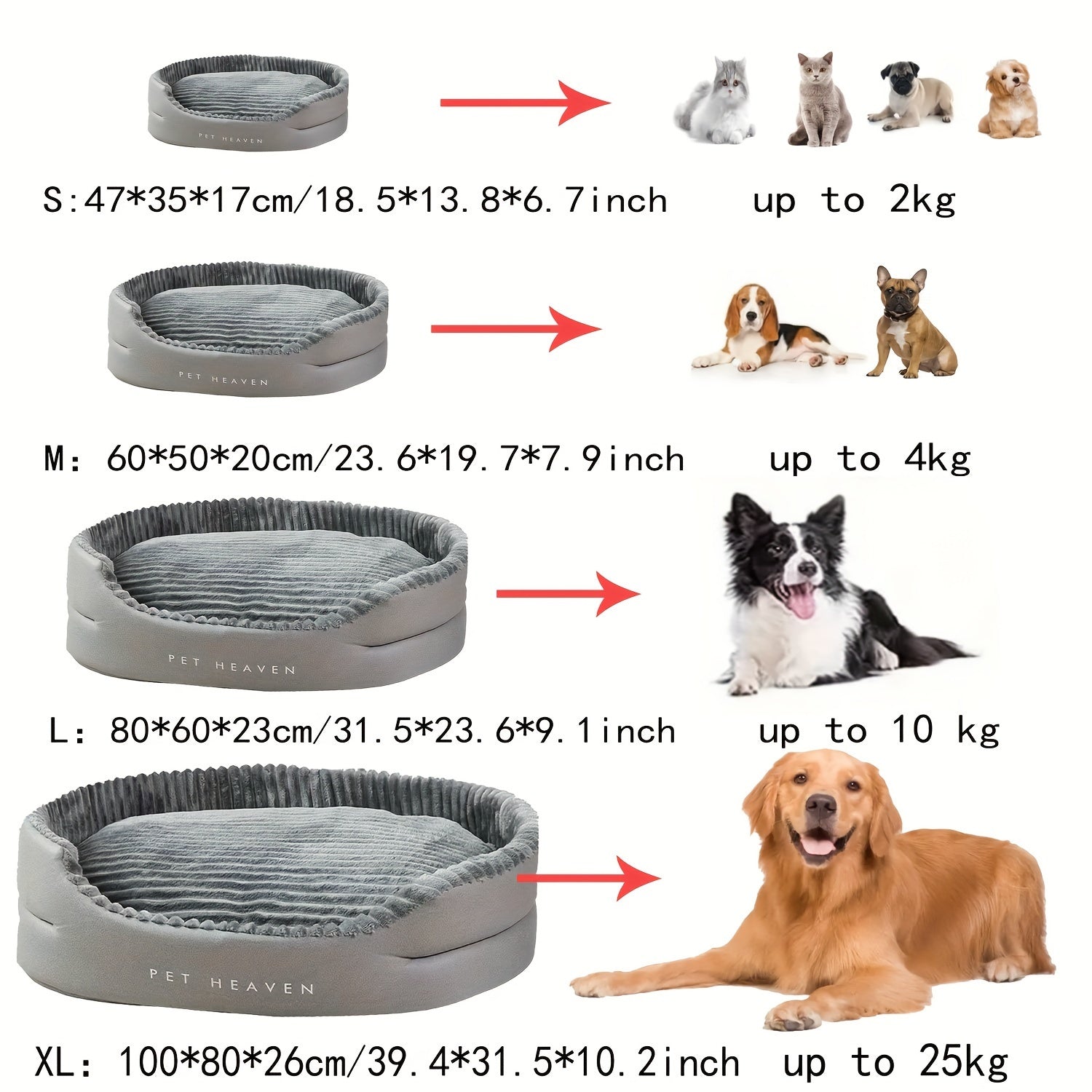 Washable Thickened Dog Bed