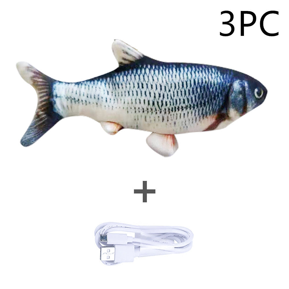 Electric Jumping Fish Toy