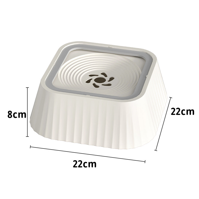 Floating Water Bowl/ No Splash Dog Bowl (Color Options)