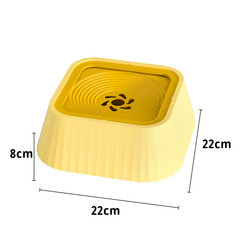 Floating Water Bowl/ No Splash Dog Bowl (Color Options)