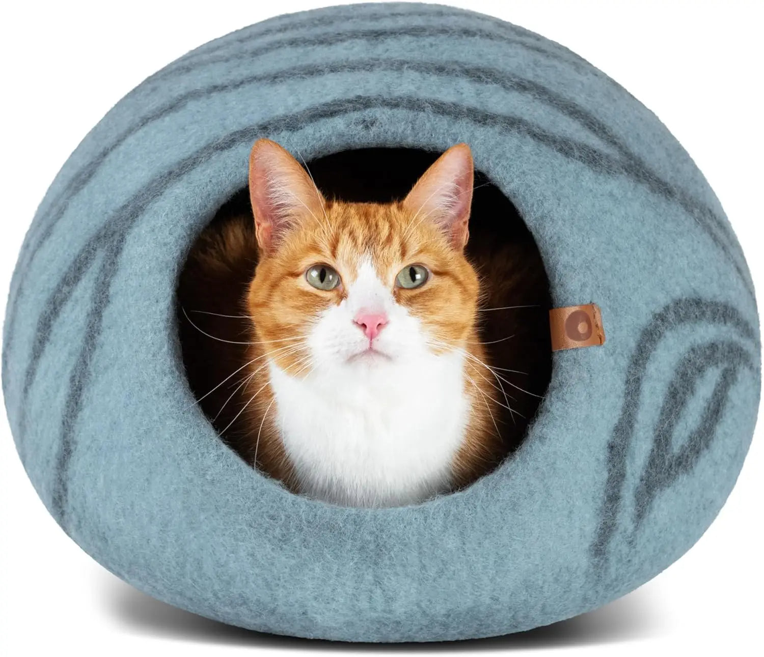 Handmade Merino Wool Cat Cave