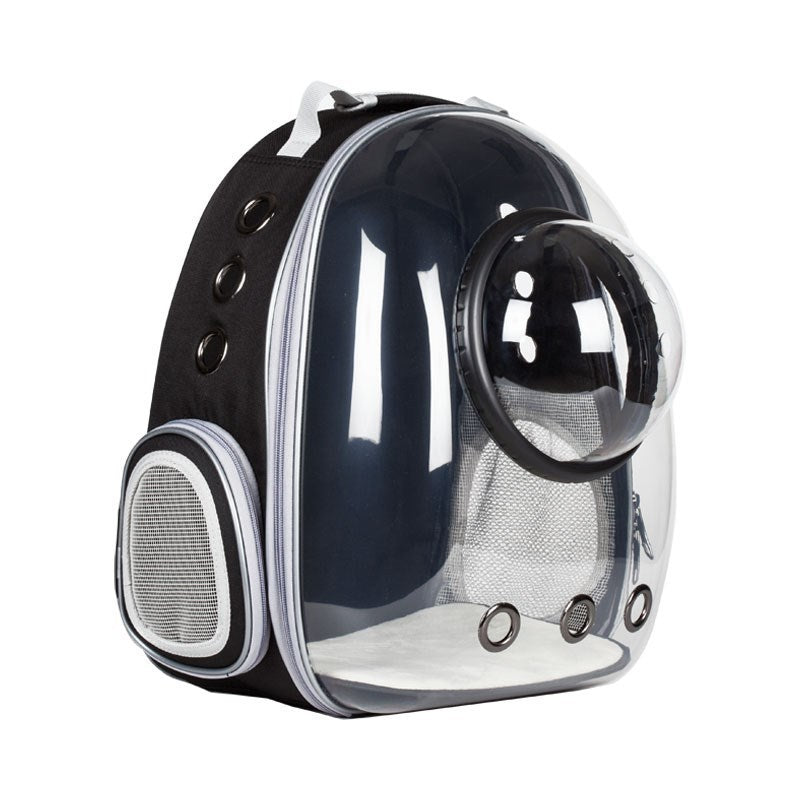 Transparent Breathable Pet Cat Backpack with Skylight