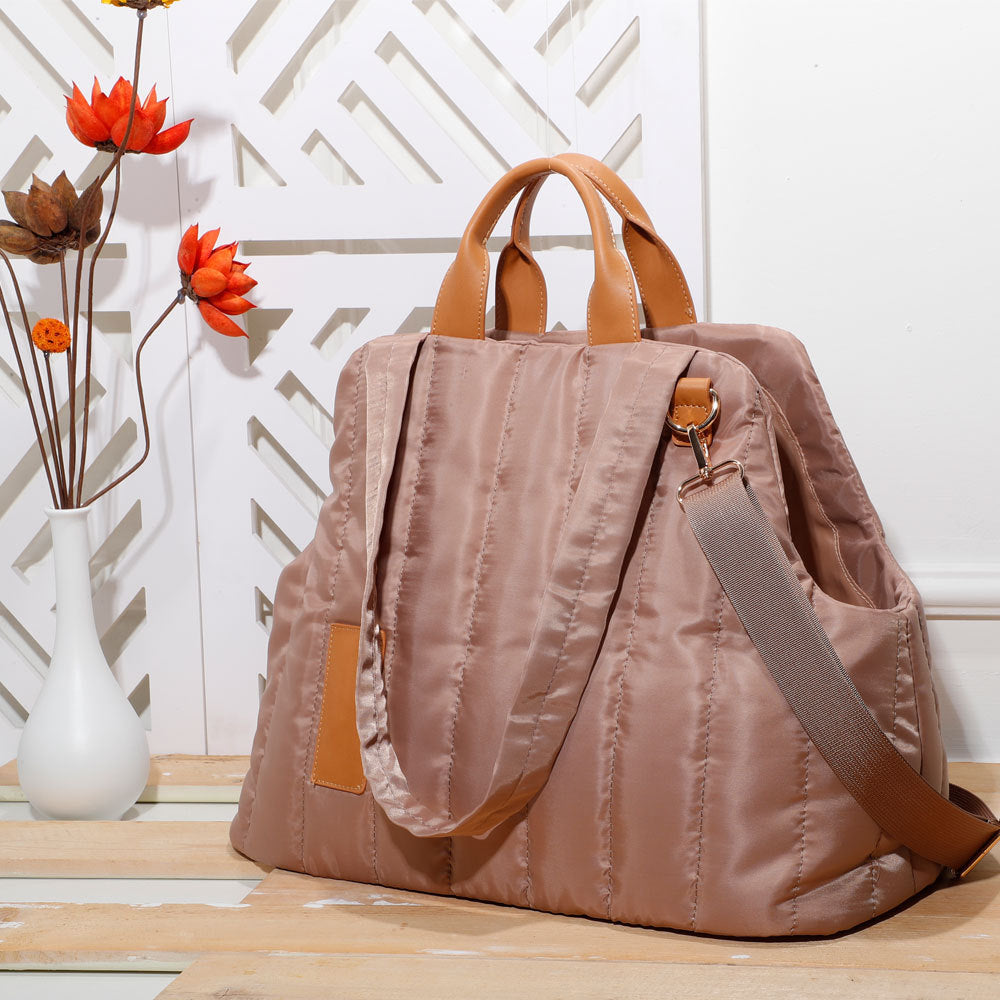 Luxury Dog Carrier with Thicken Removable Fleece Lining Winter Warm