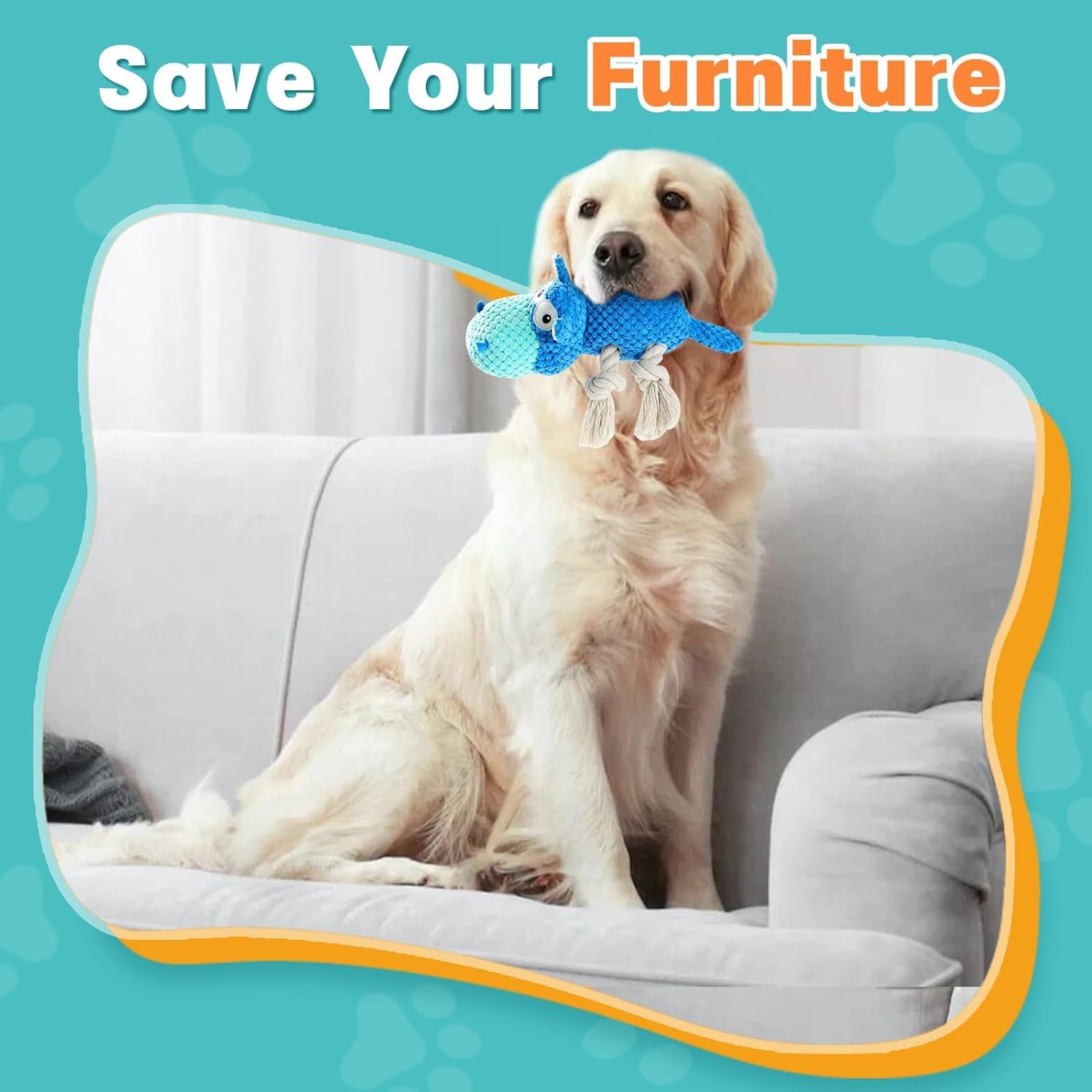 Highly Durable and Affordable Squeaky Interactive Cow Toy for Chewers