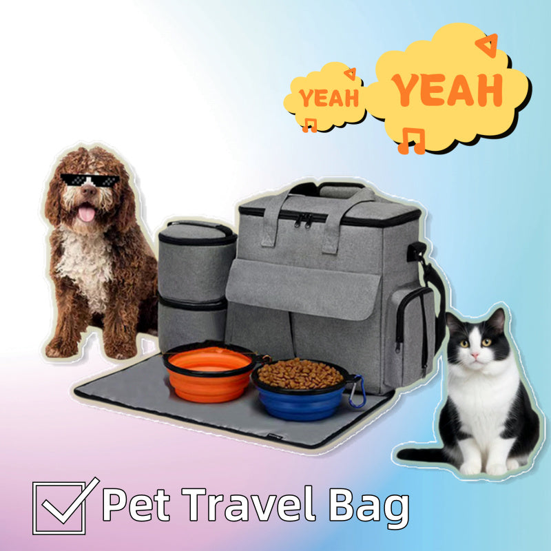 Large-Capacity Backpack for Pet Essentials