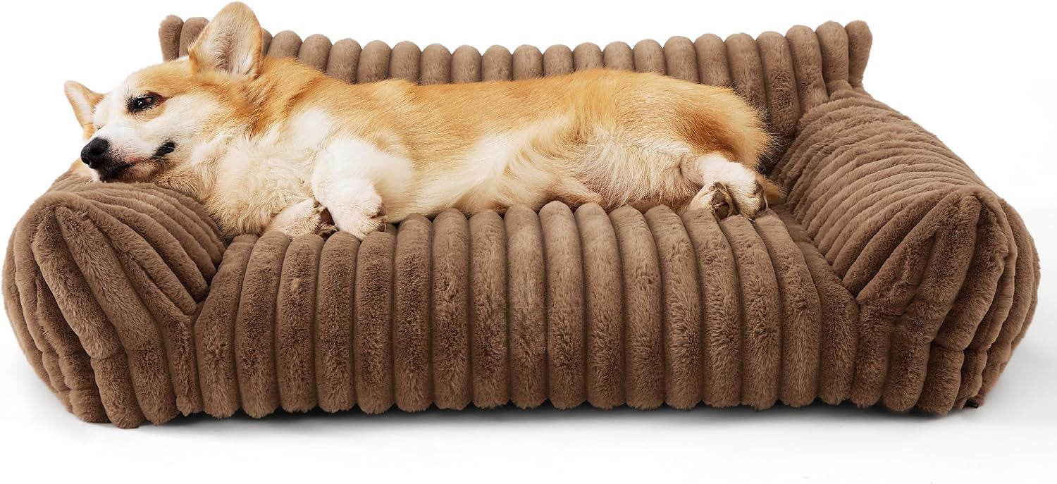 Bedsure Fluffy Pet Couch