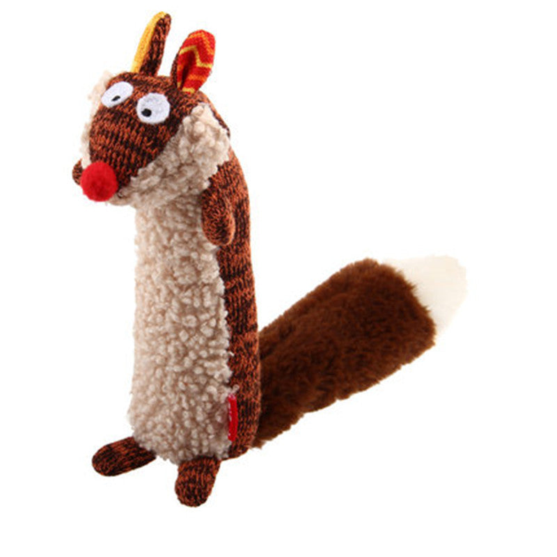 Plush Squeaky Dog Toys (Options)
